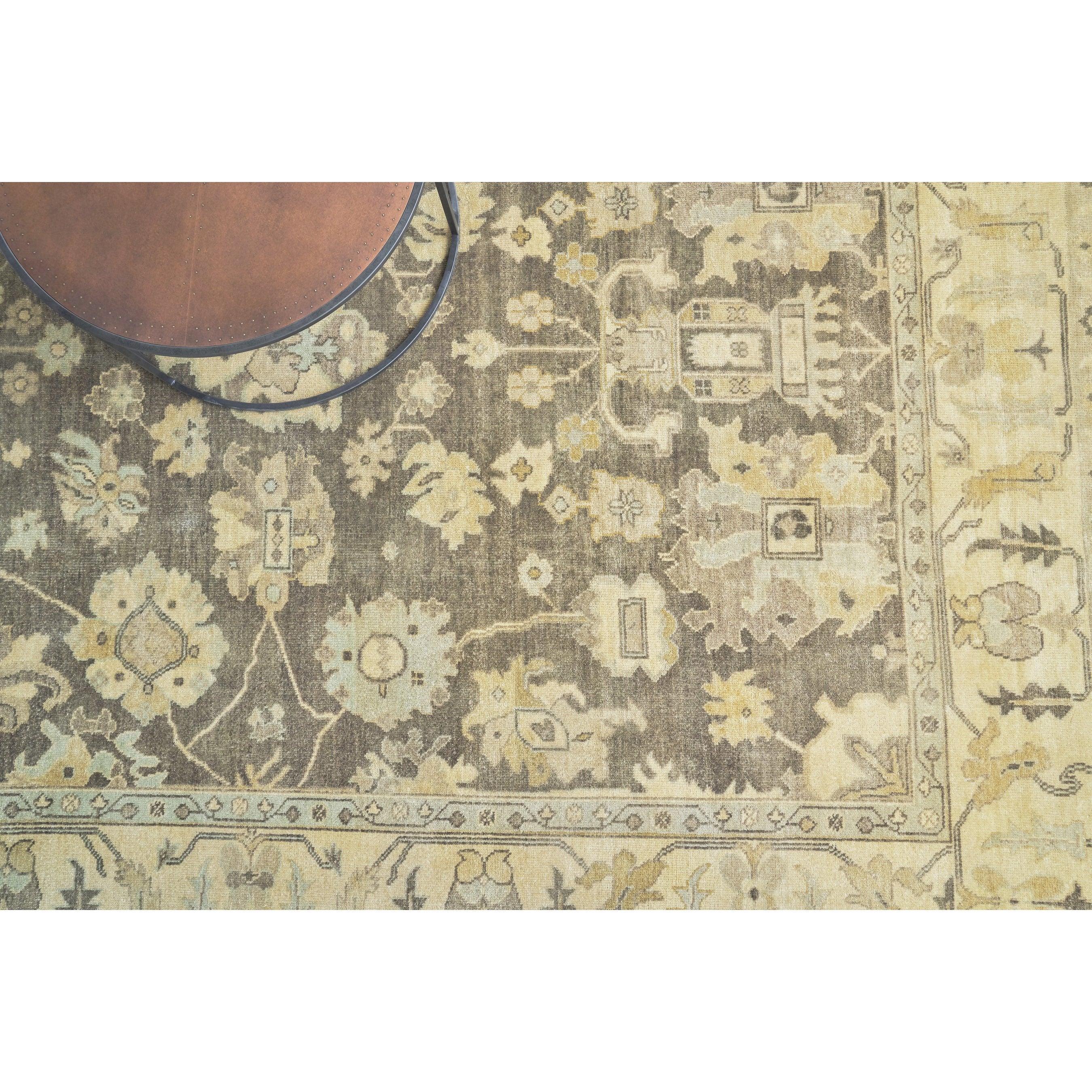Antique Weave Oushak Rug IV - Image 14