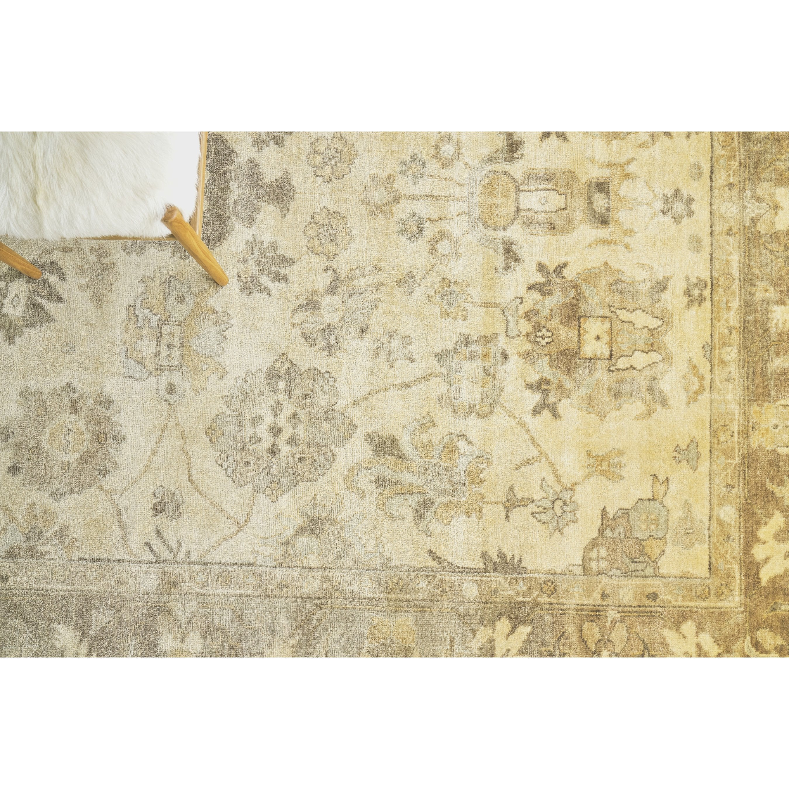 Antique Weave Oushak Rug IV - Image 16