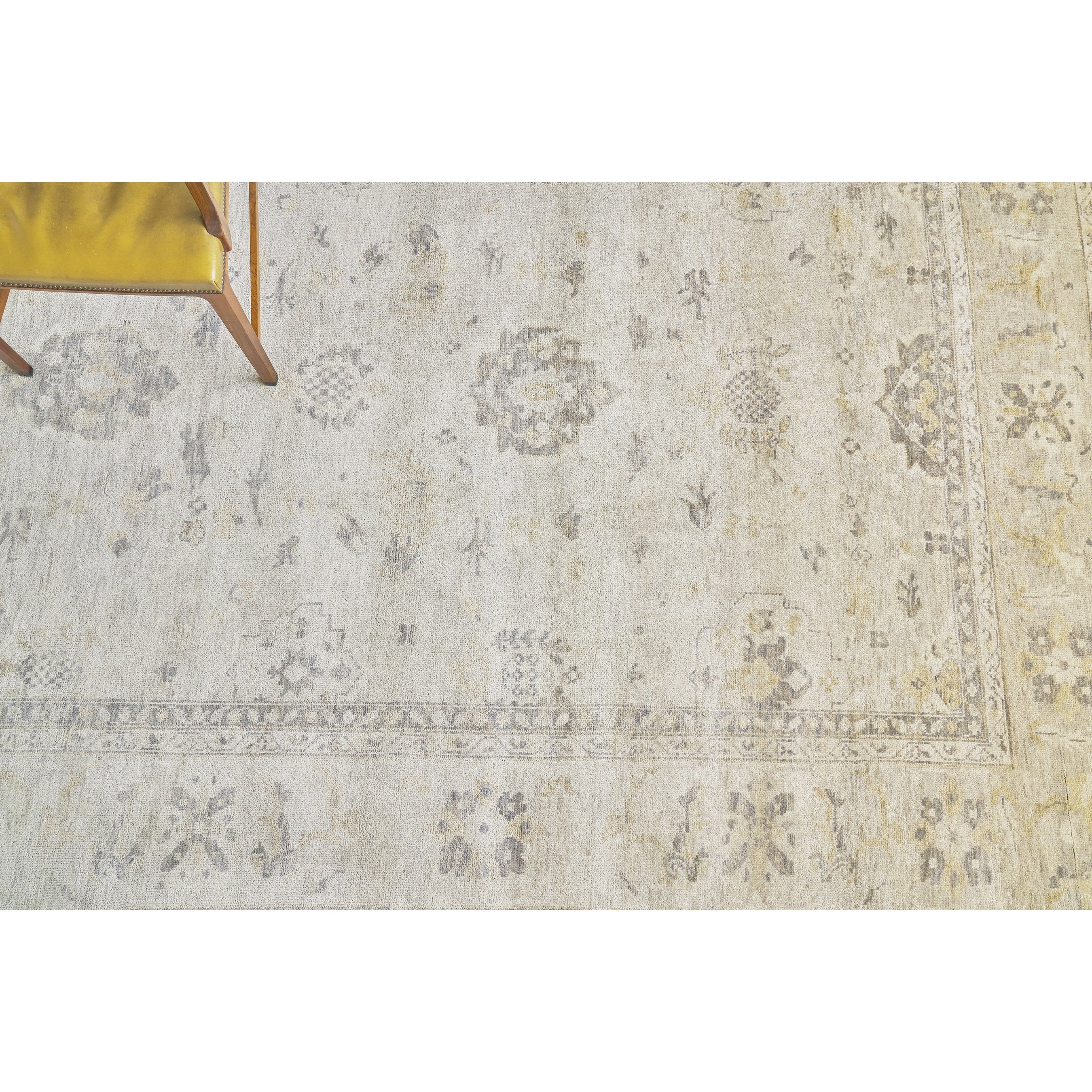 Antique Weave Oushak Rug VII - Image 6