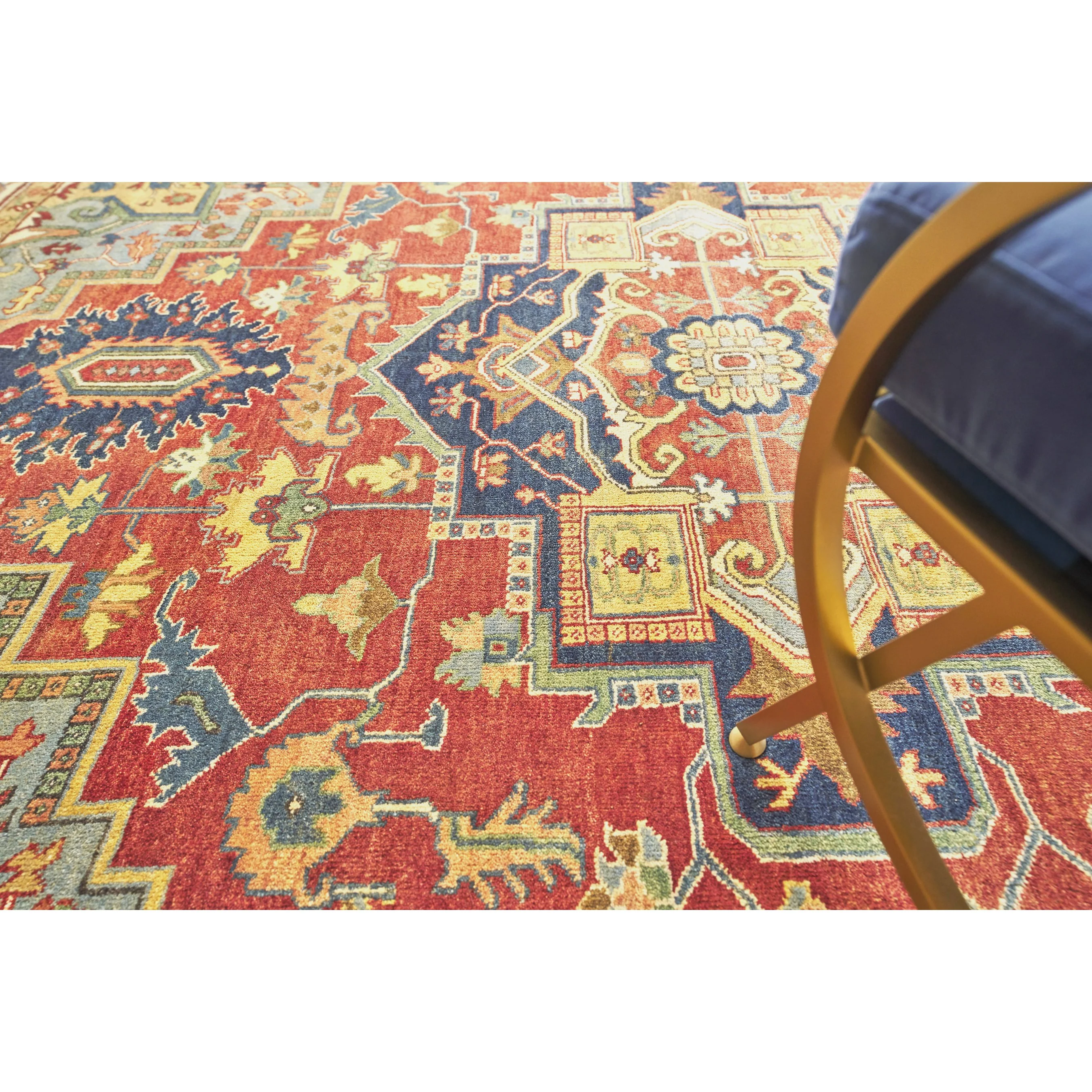 Antique Weave Serapi 9972 Rug - Image 8