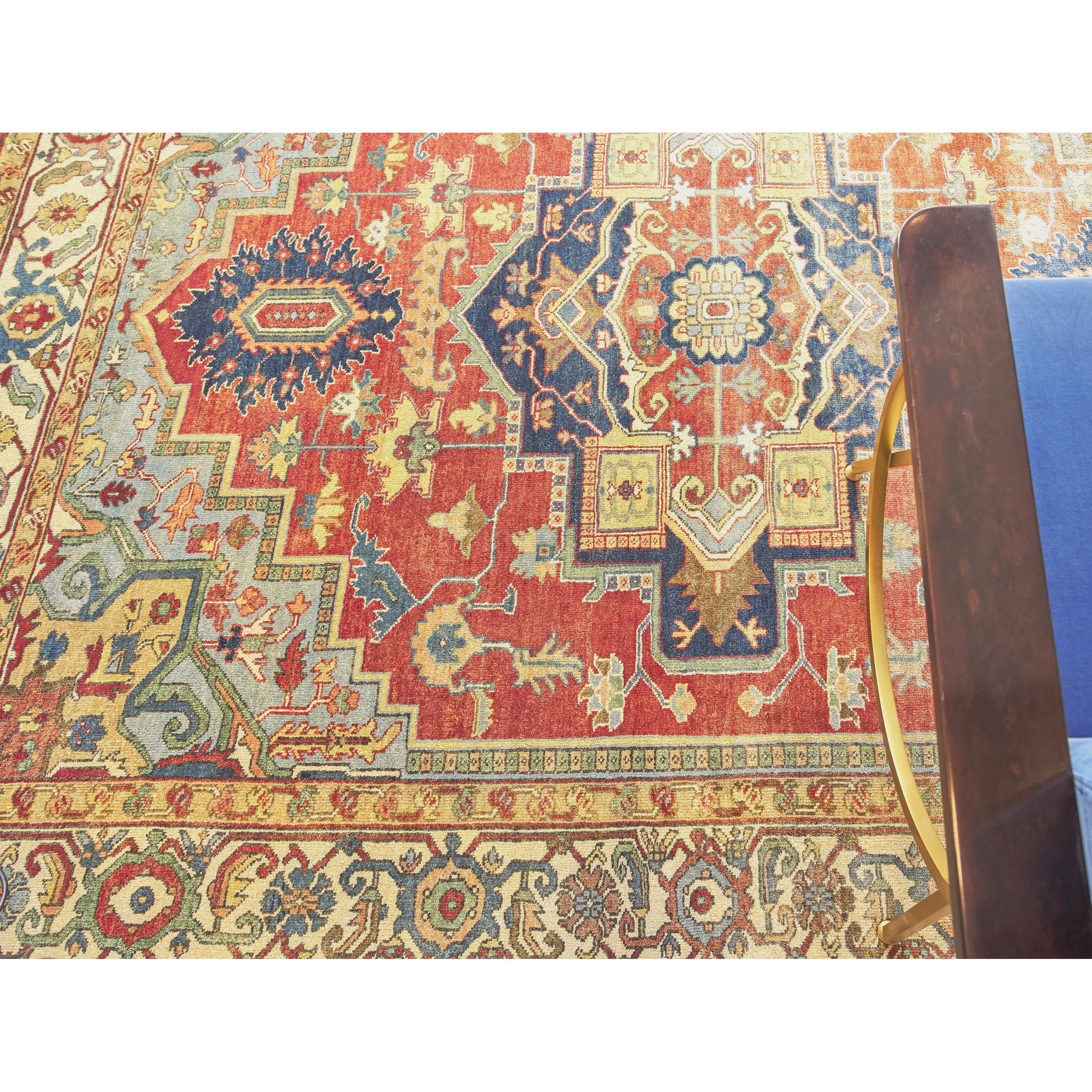 Antique Weave Serapi 9972 Rug - Image 9