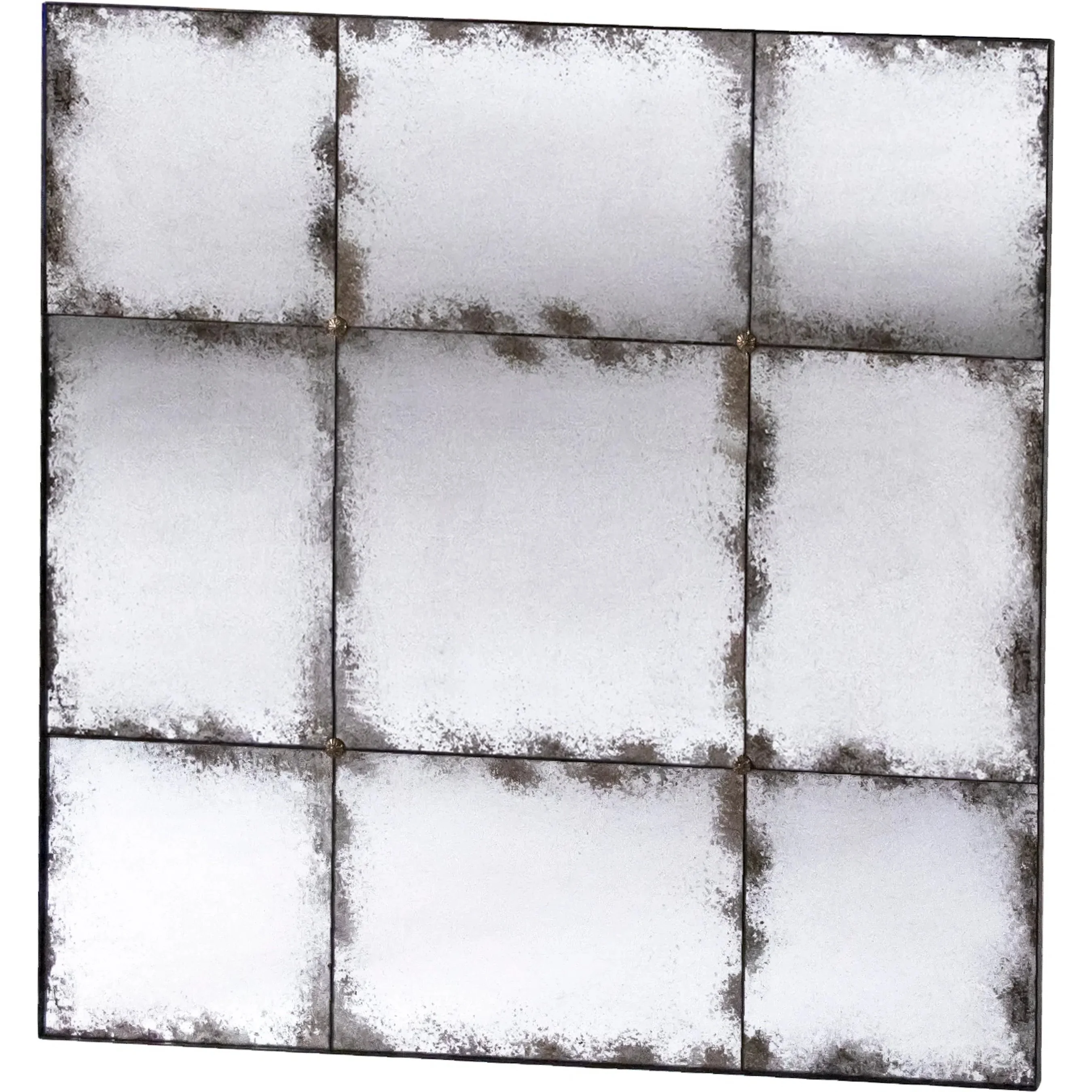 Antiqued Panel Mirror