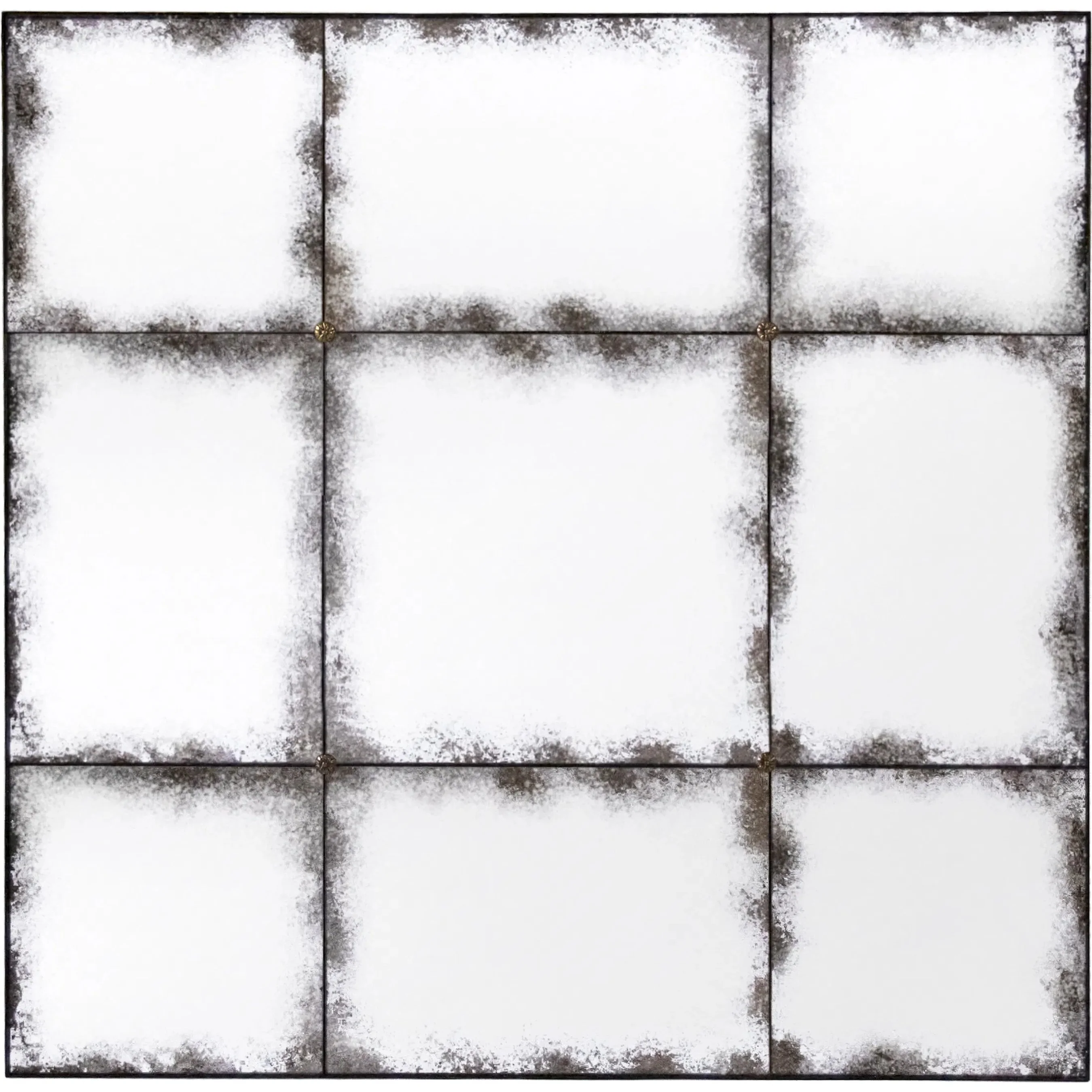 Antiqued Panel Mirror - Image 2