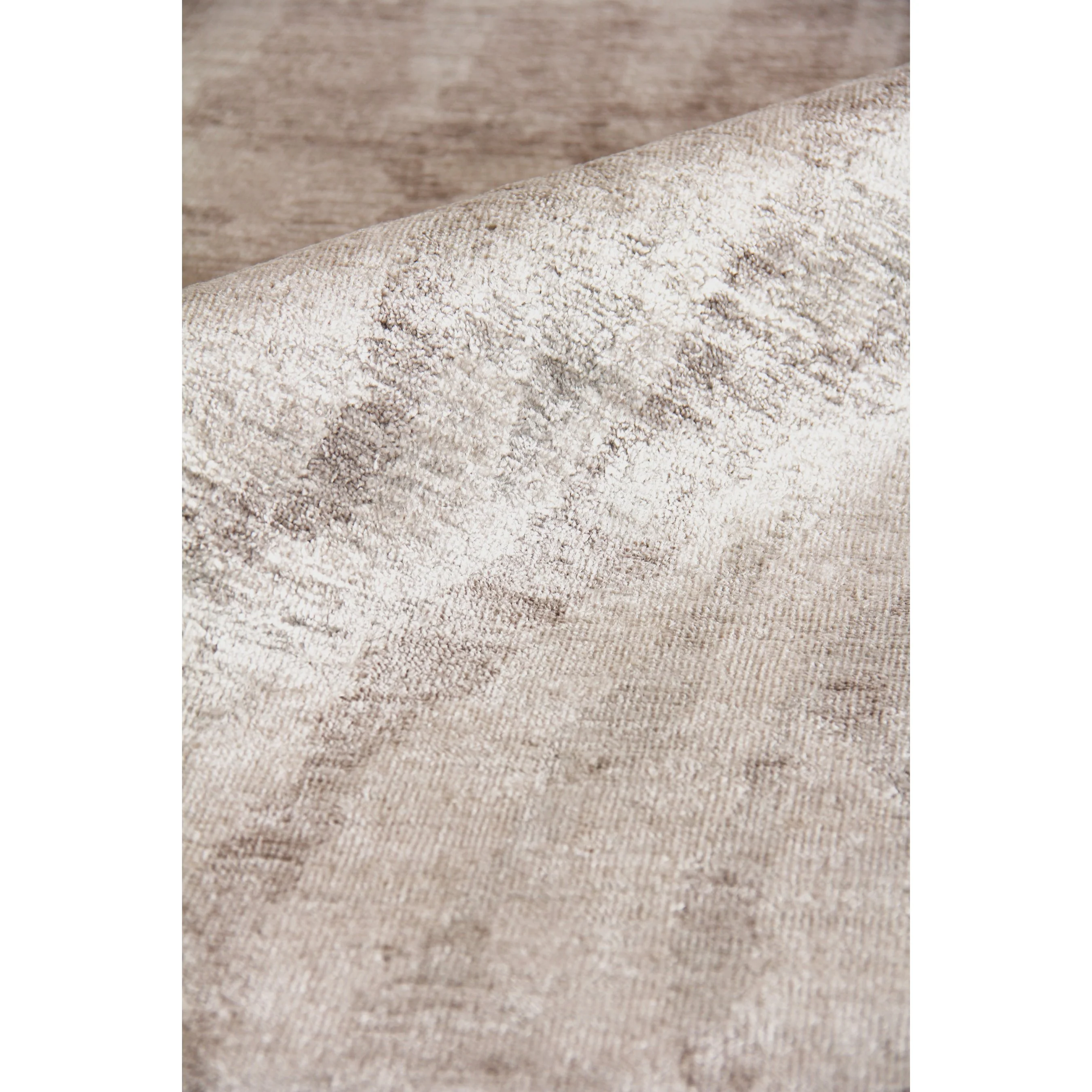 Antique'd Pattern Silk Rug - Image 5