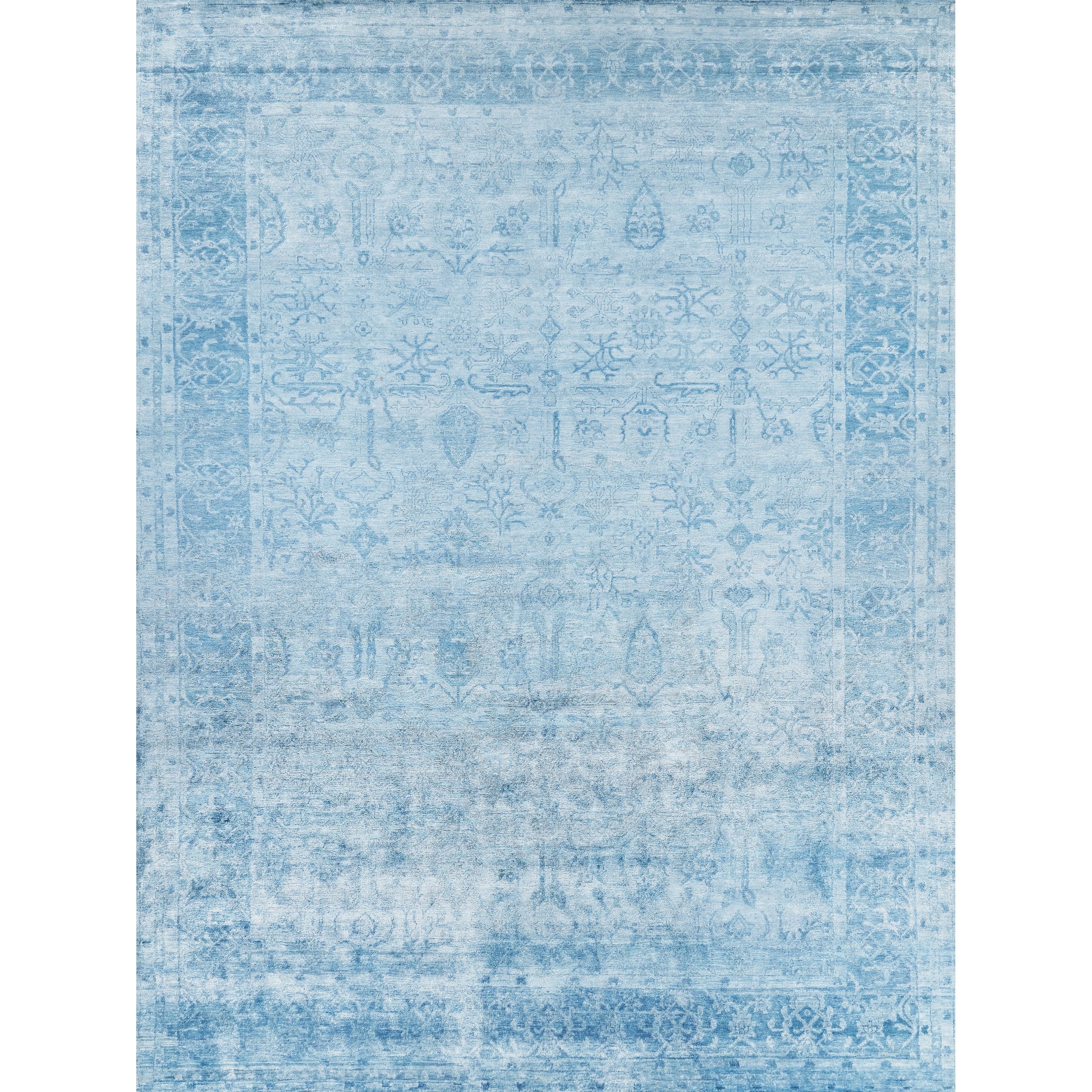 Antique'd Silk Rug