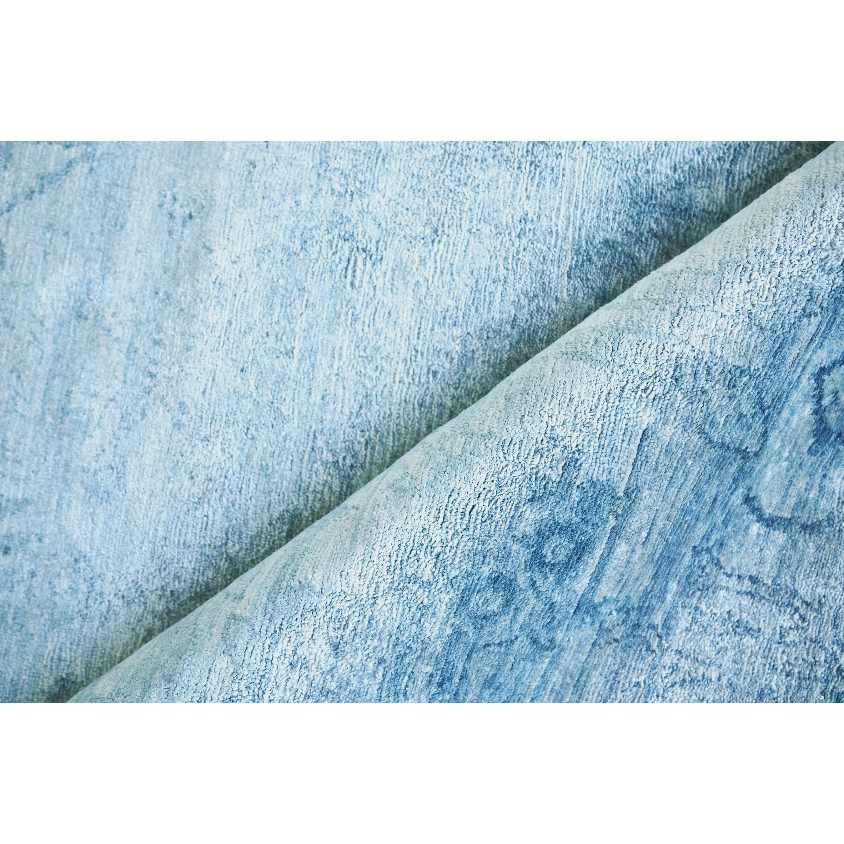 Antique'd Silk Rug - Image 6
