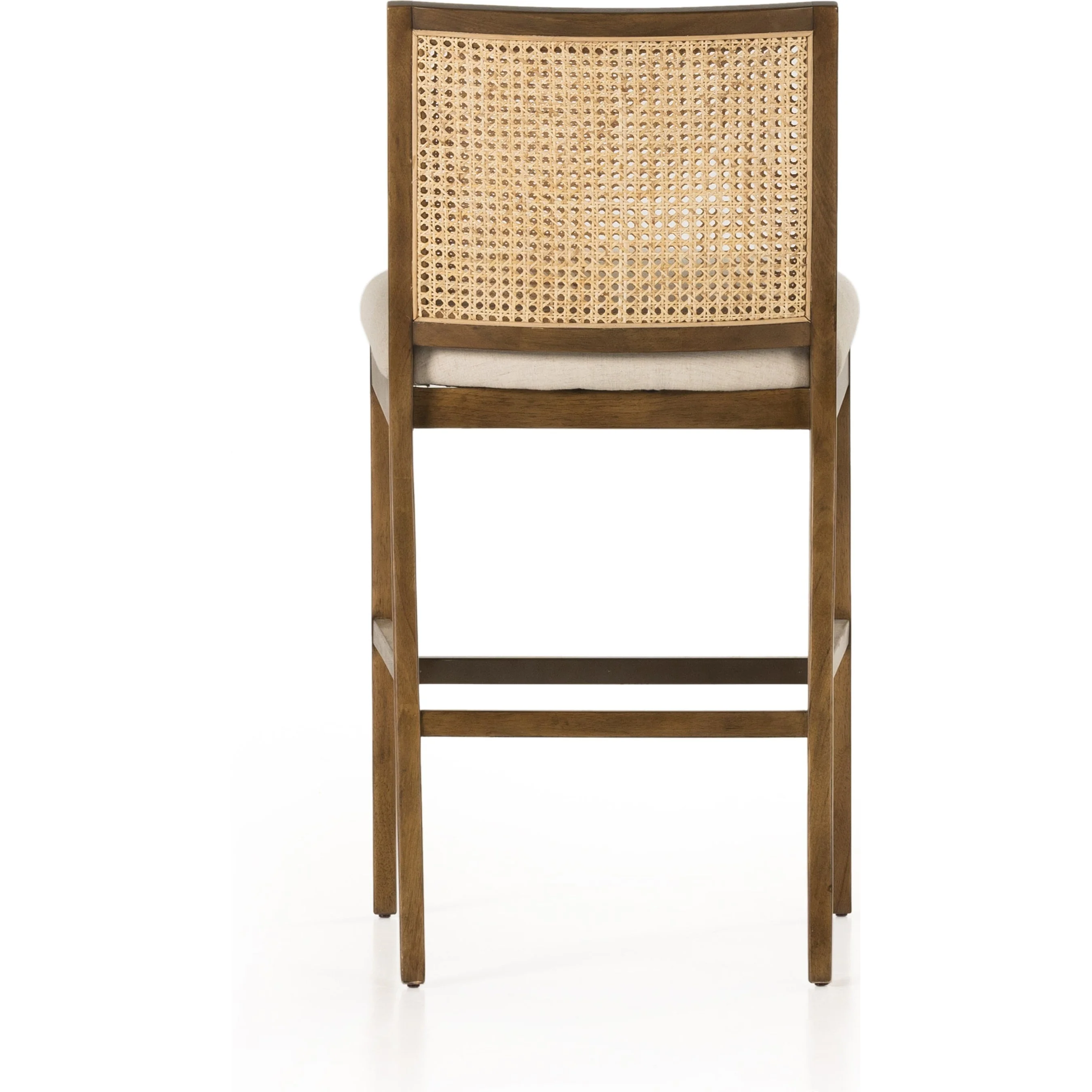 Antonia Cane Armless Bar Stool - Image 4