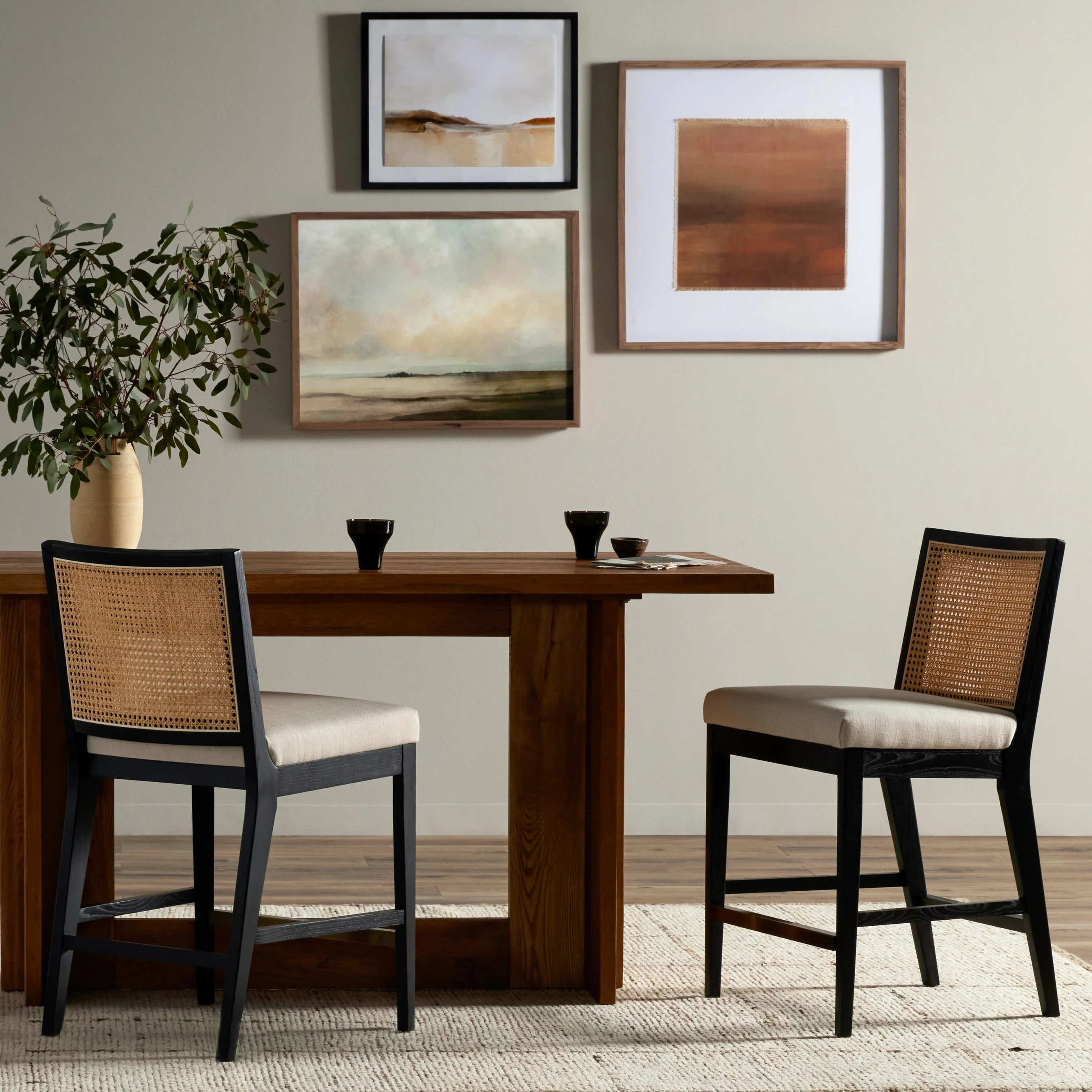 Antonia Cane Armless Counter Stool - Image 33