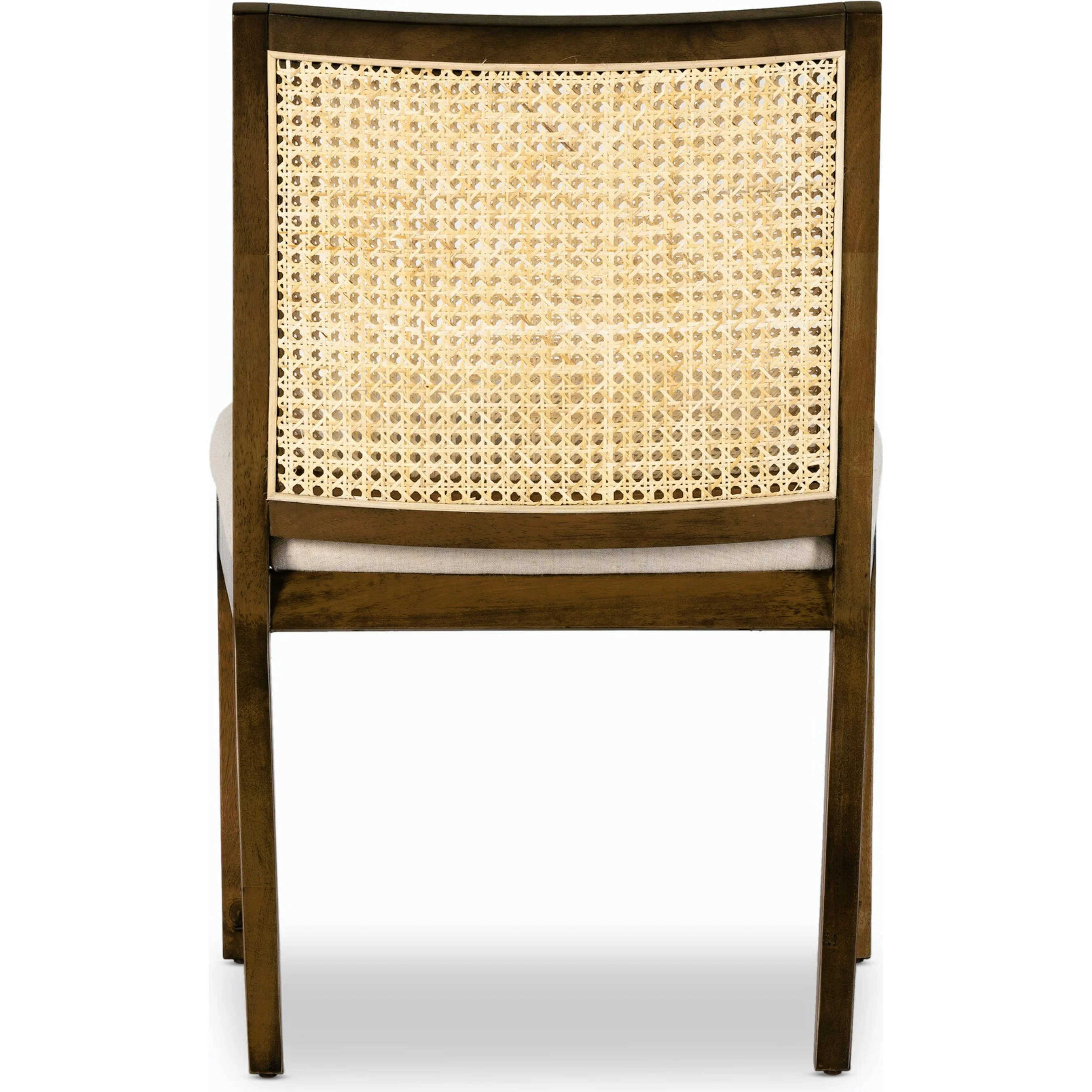 Antonia Cane Armless Dining Chair - Image 8