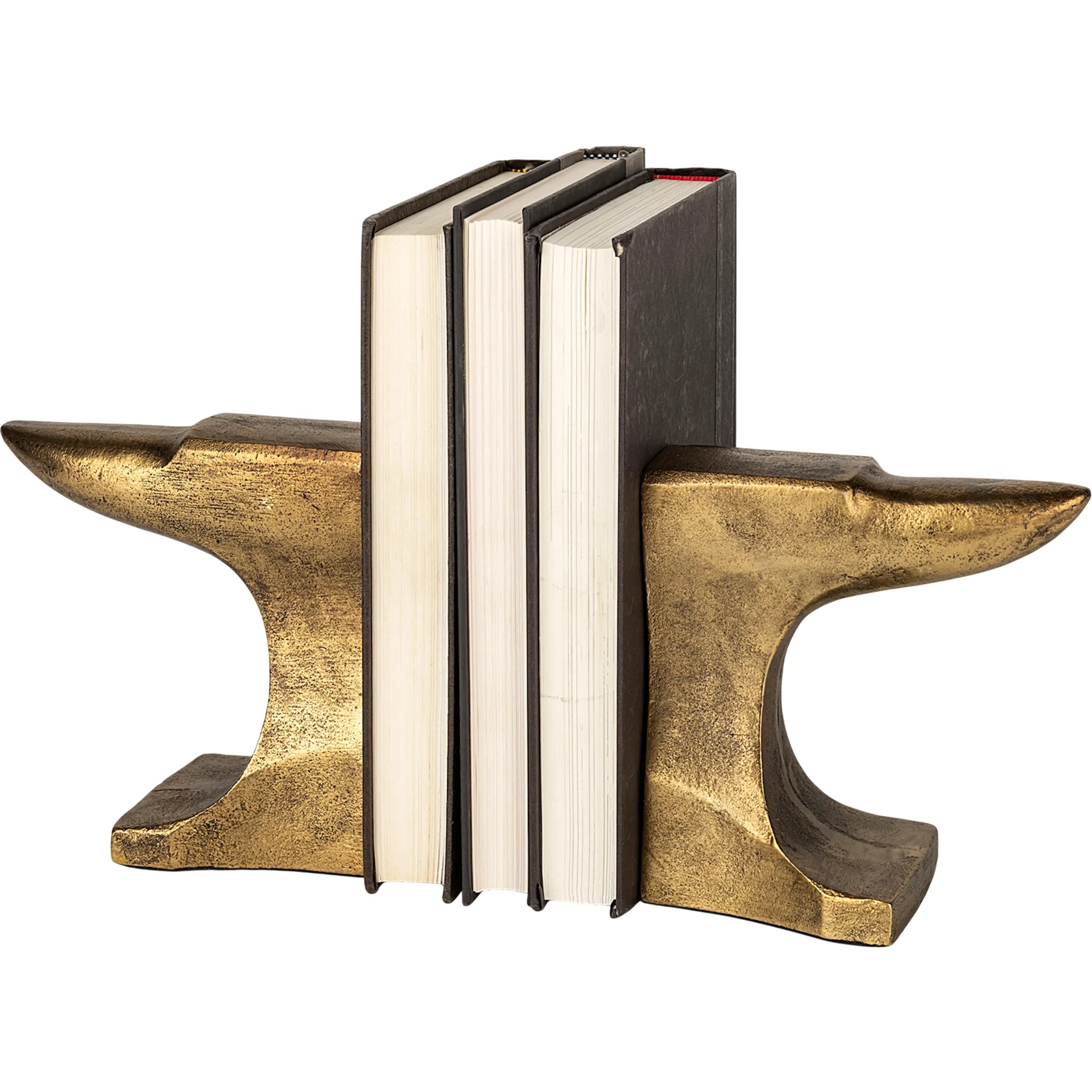 Anvilia Anvil Shaped Bookends