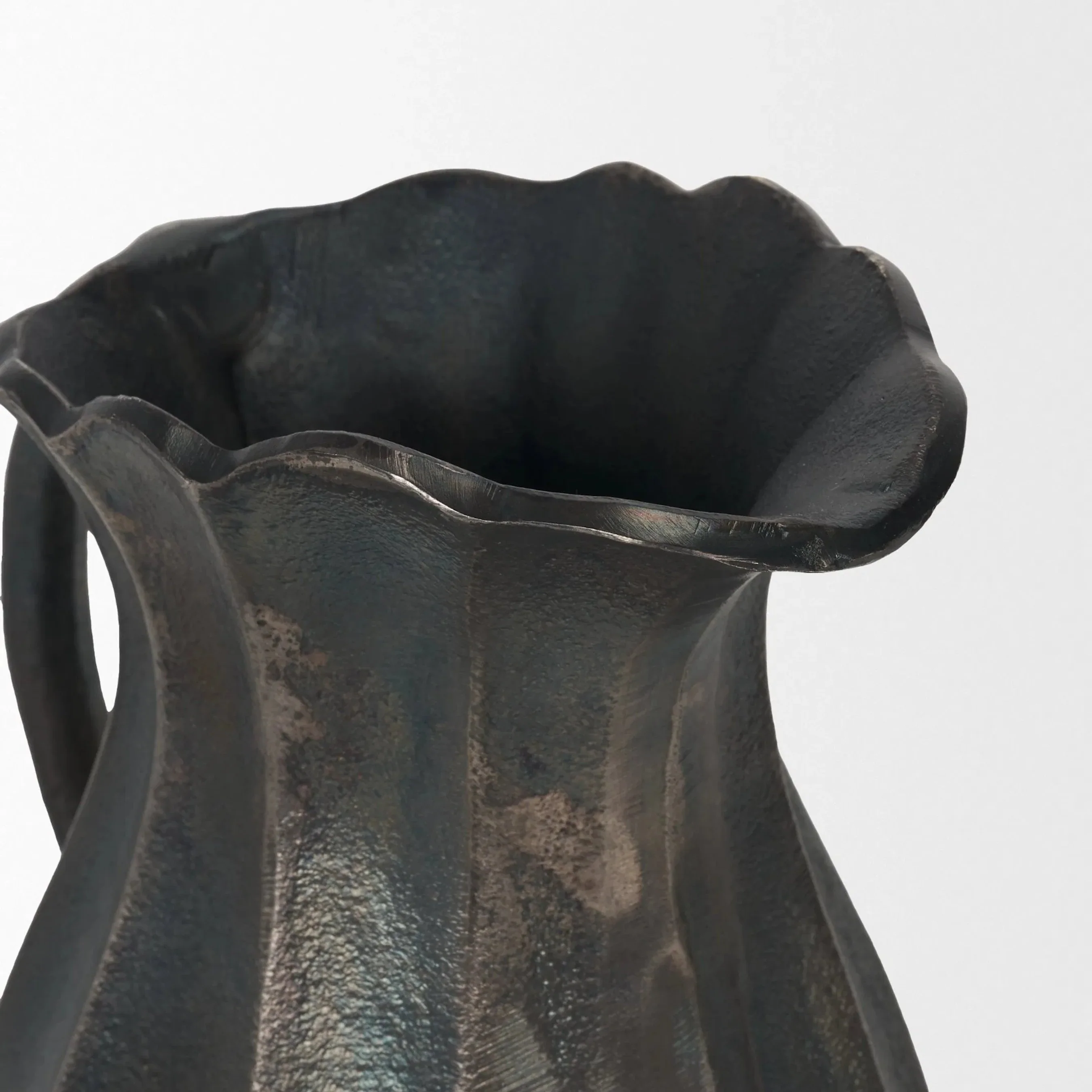 Anya Scalloped Petal Cast Jug - Image 3