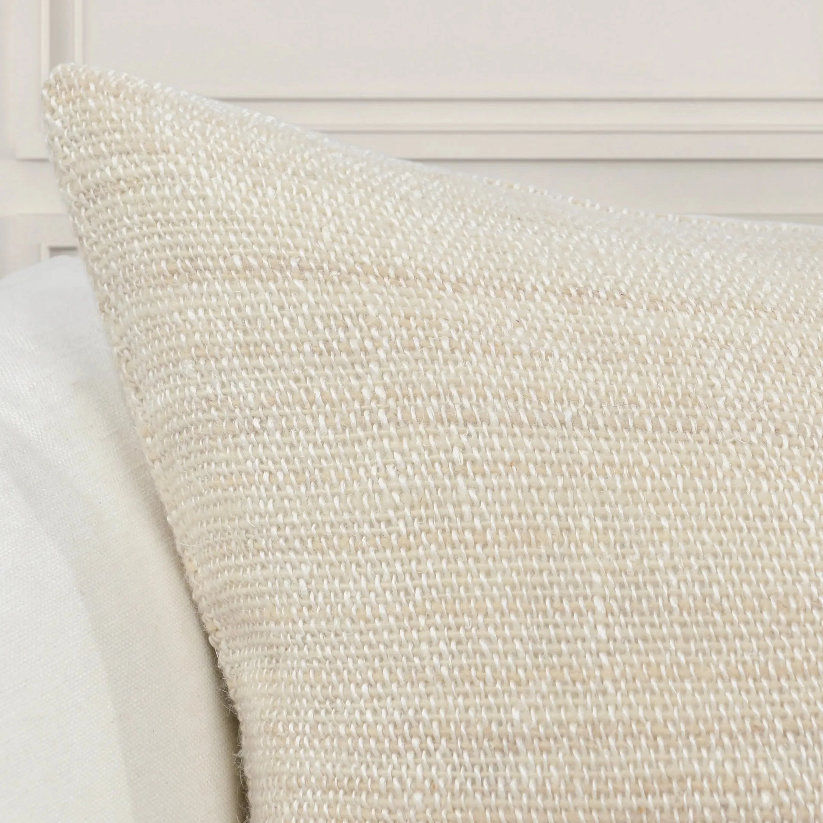 Apana Linen Blend Woven Throw Pillow - Image 5