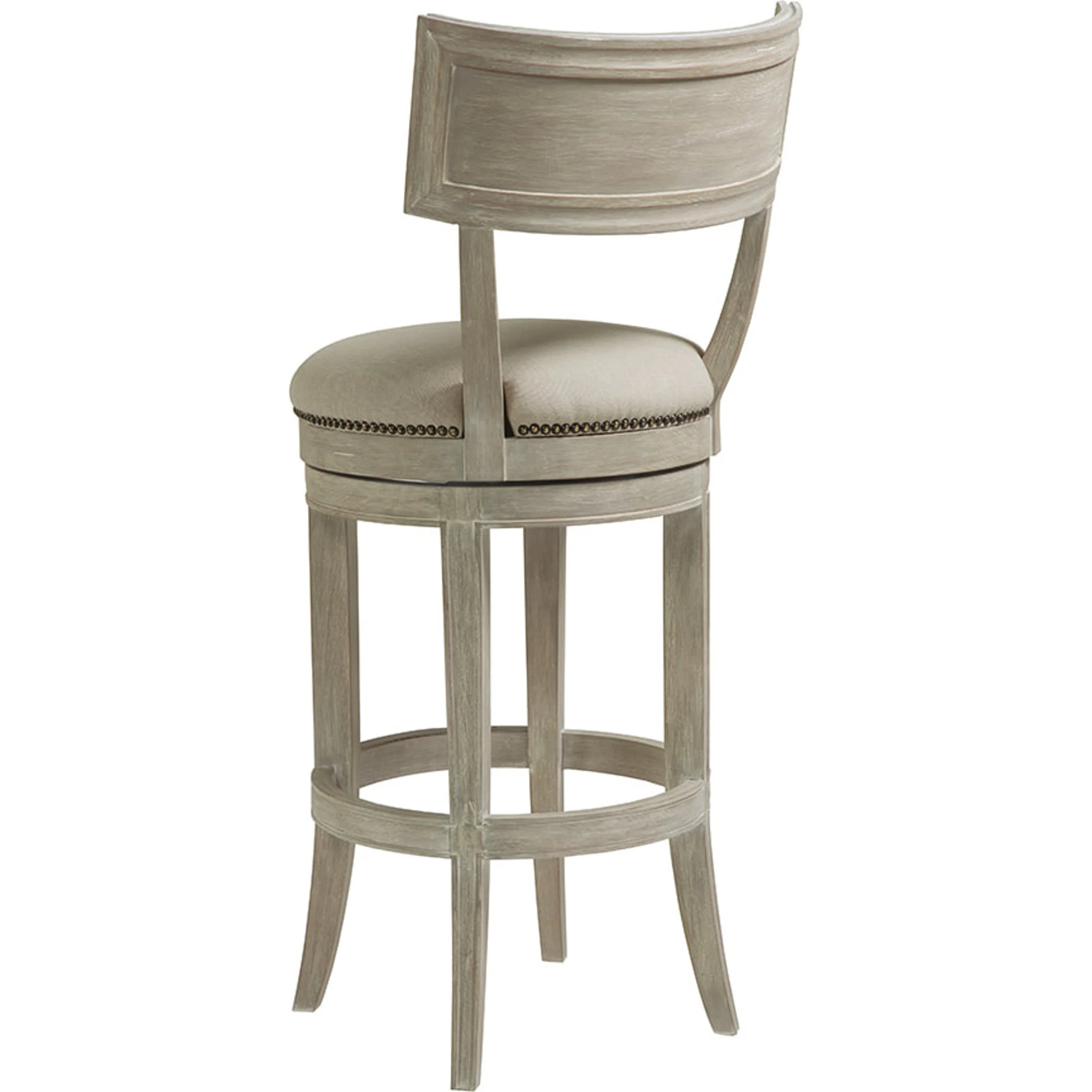 Apertif Swivel Barstool-Bianco Finish - Image 2