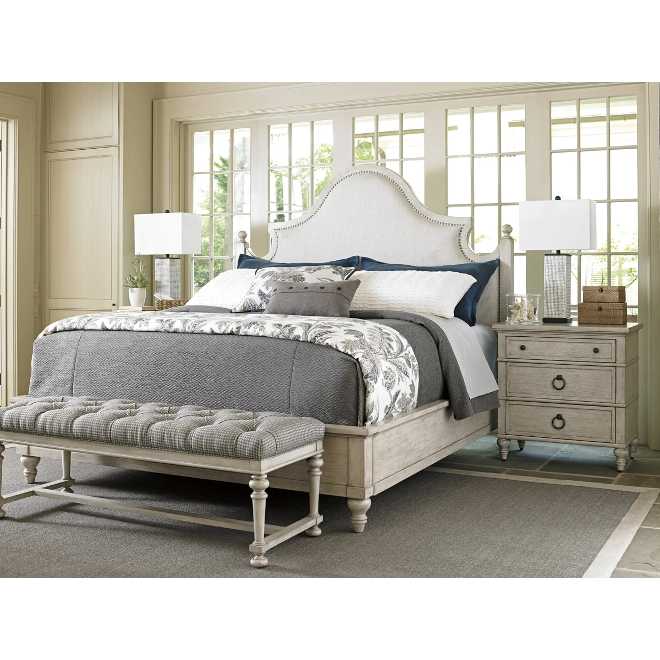 Arbor Hills Upholstered Bed - Image 4