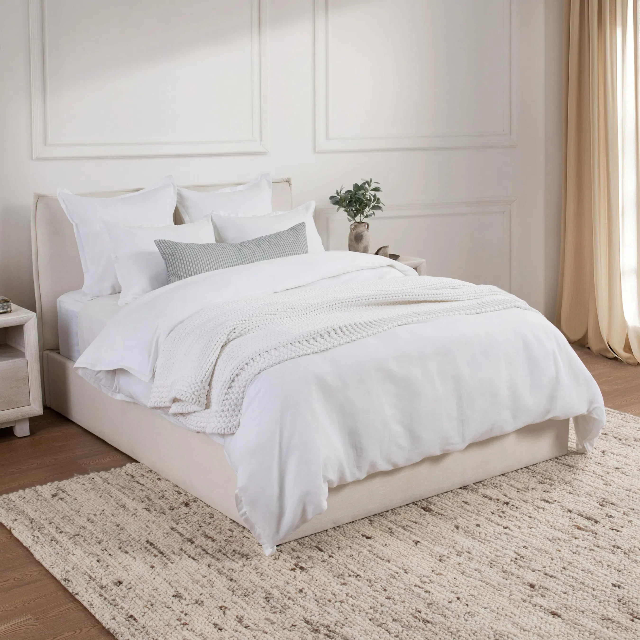 Arcadia Linen Duvet - Image 3