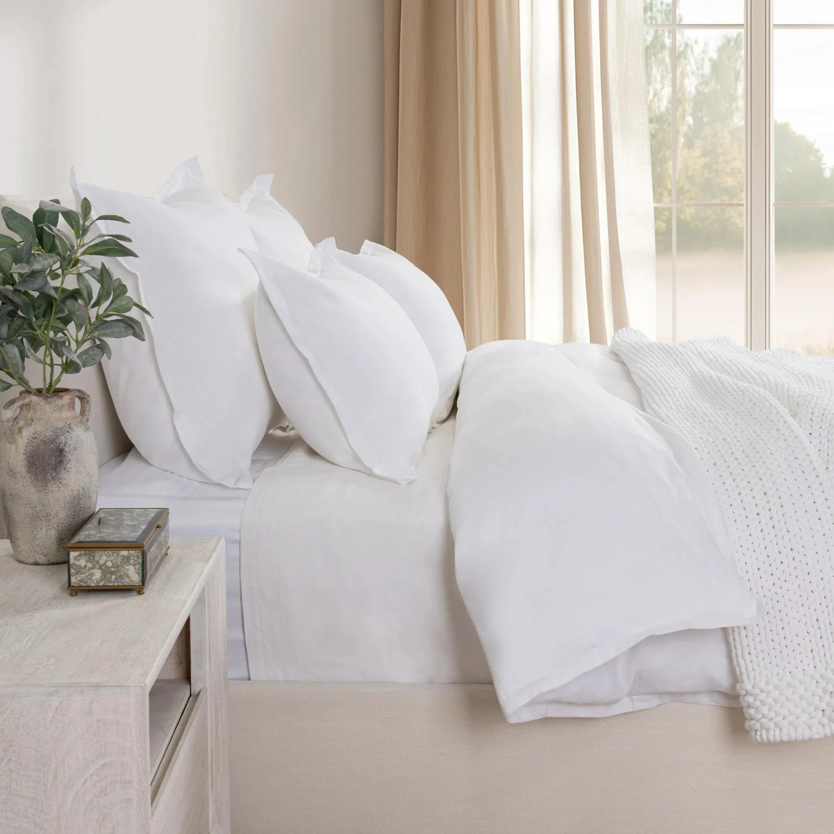 Arcadia Linen Duvet - Image 5