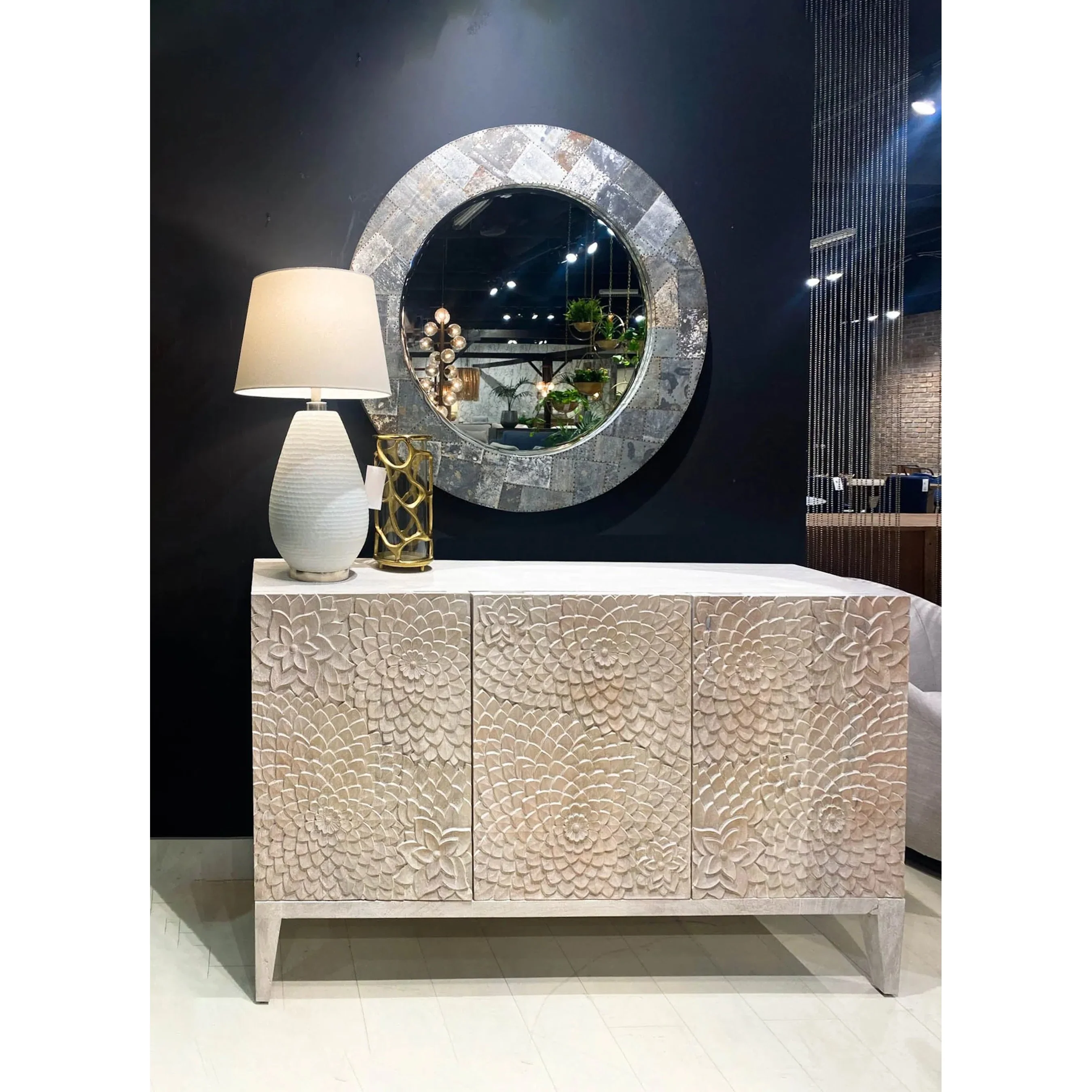 Arcadia Round Mirror 42" - Image 6