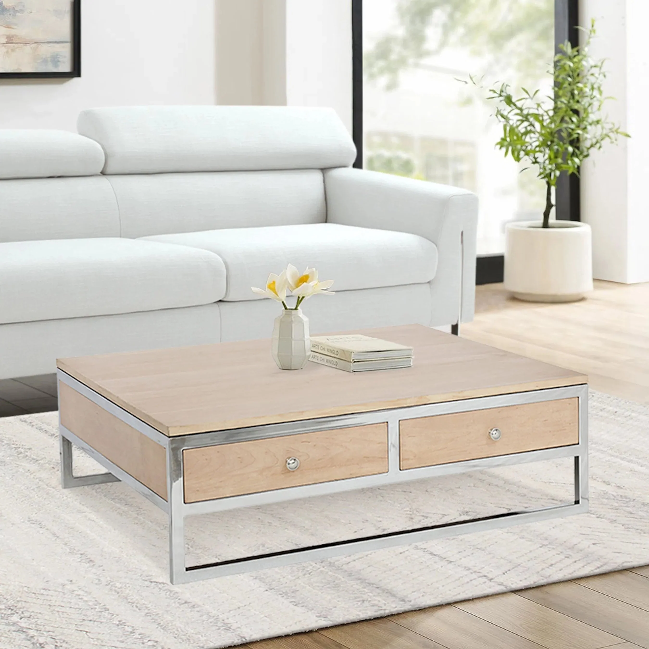 Arden Square Modern Coffee Table - PGI-2270 - Image 6