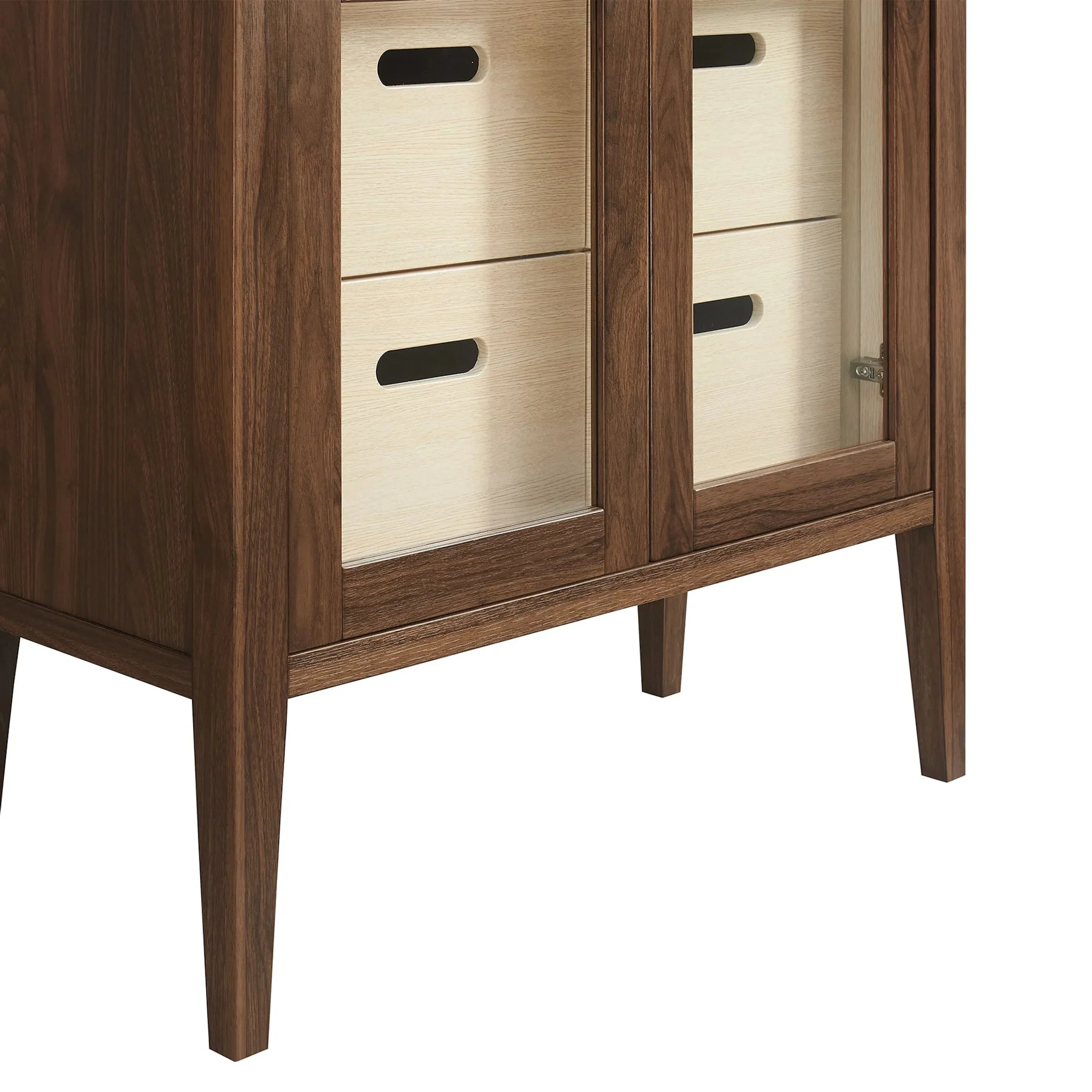 Arecibo 71" Glass Door Tall Display Storage Cabinet - Image 8