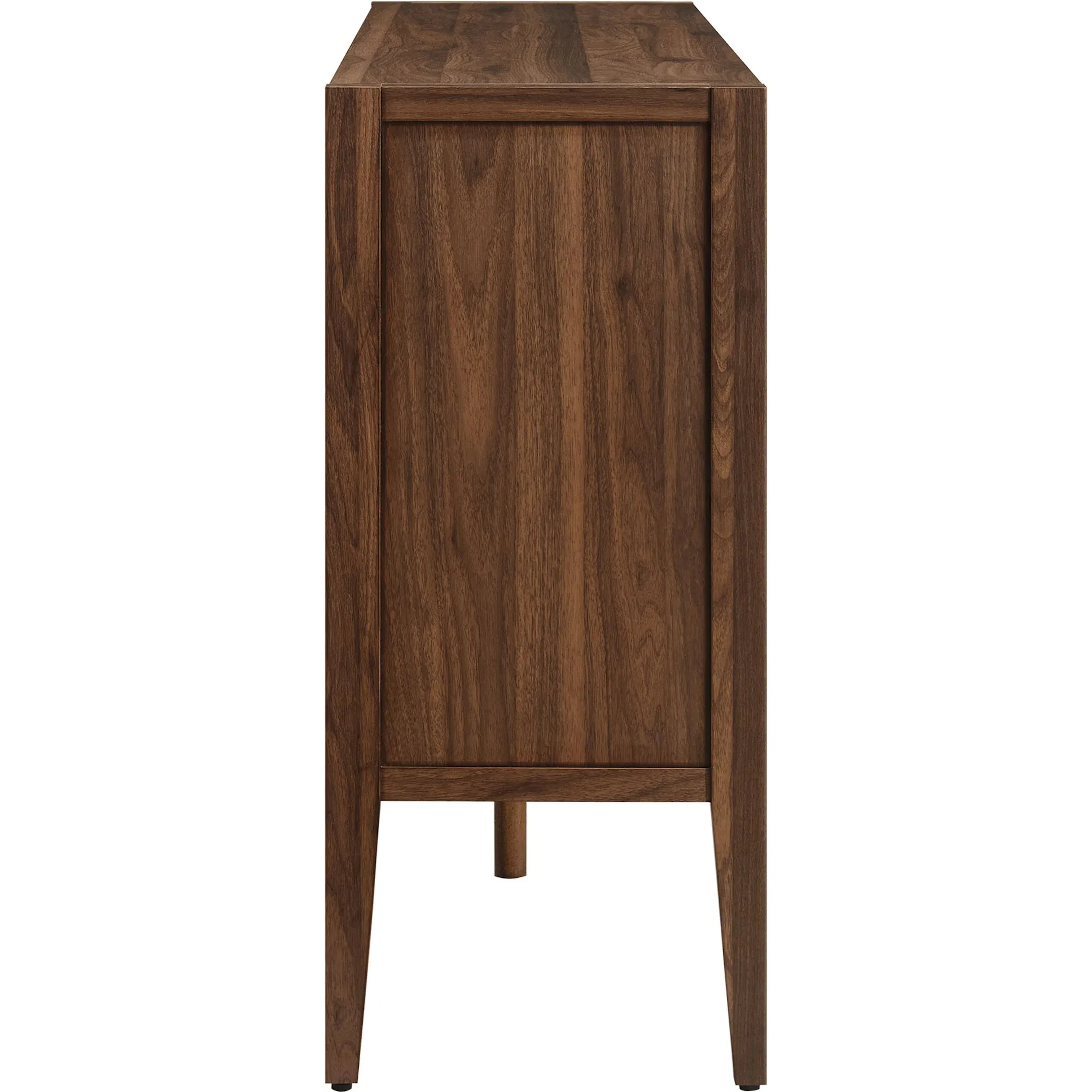 Arecibo 72" Glass Door Sideboard Storage Display Cabinet - Image 5