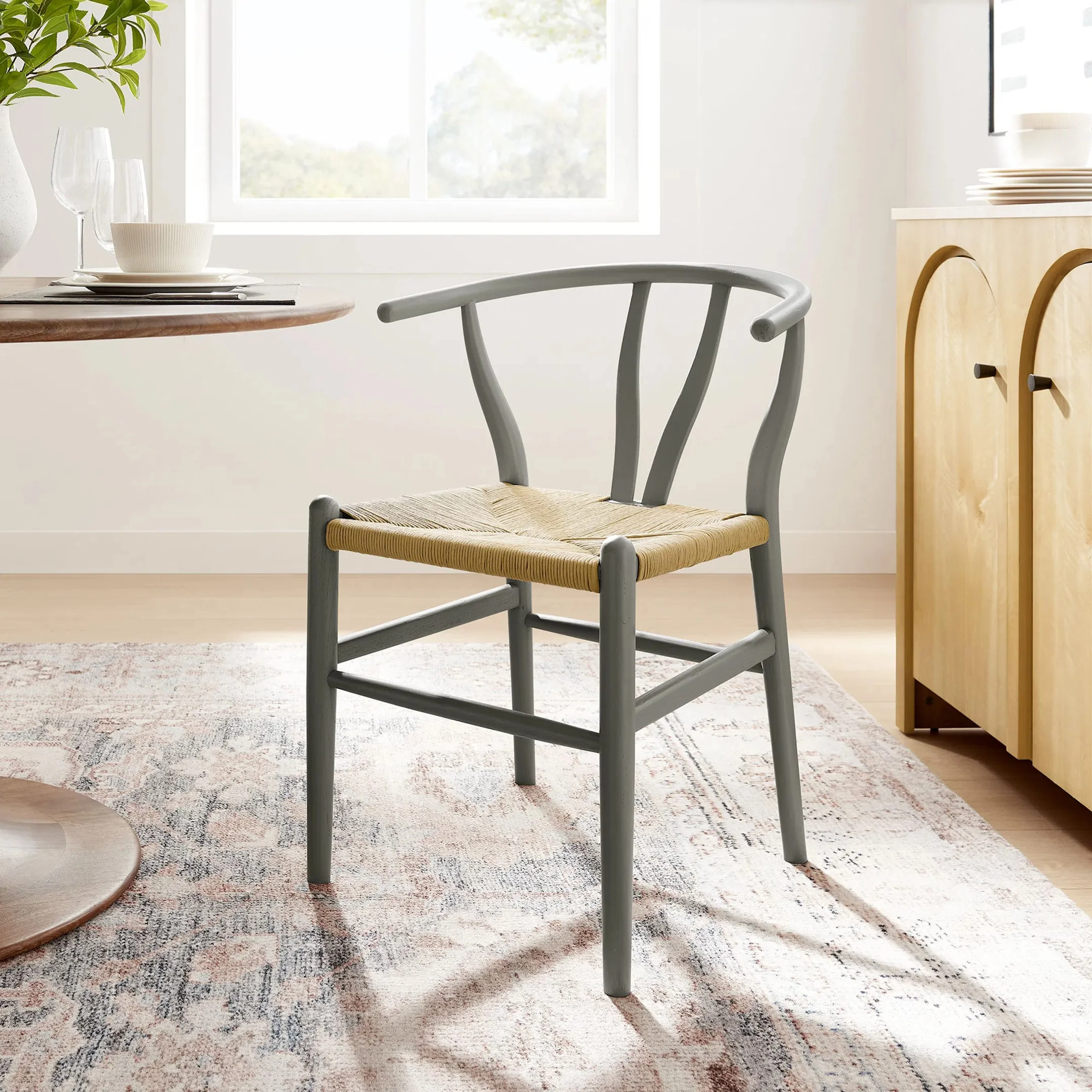 Argyll 32" Wood Dining Accent Chair - Image 9