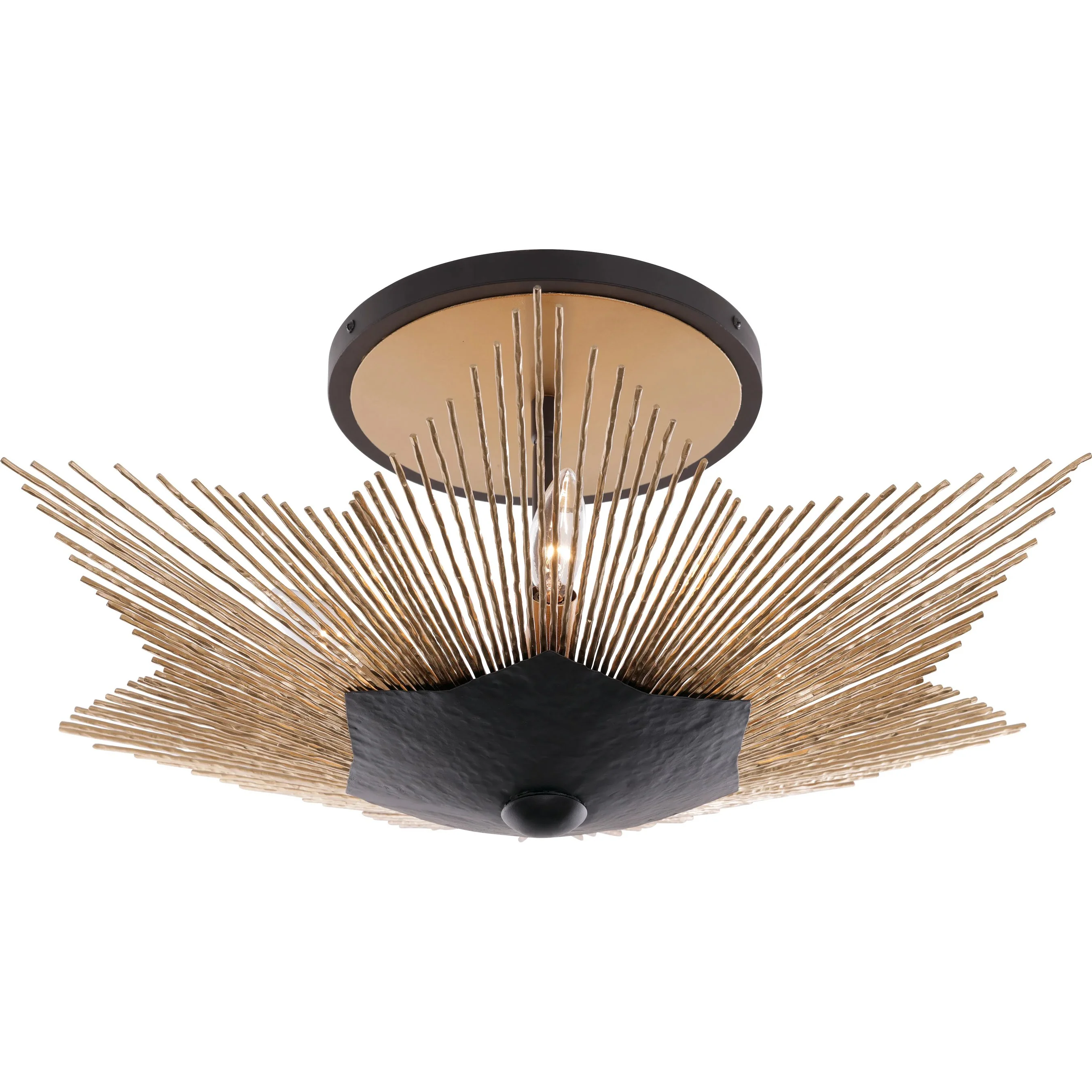Aristocrat 3 Light Semi Flush