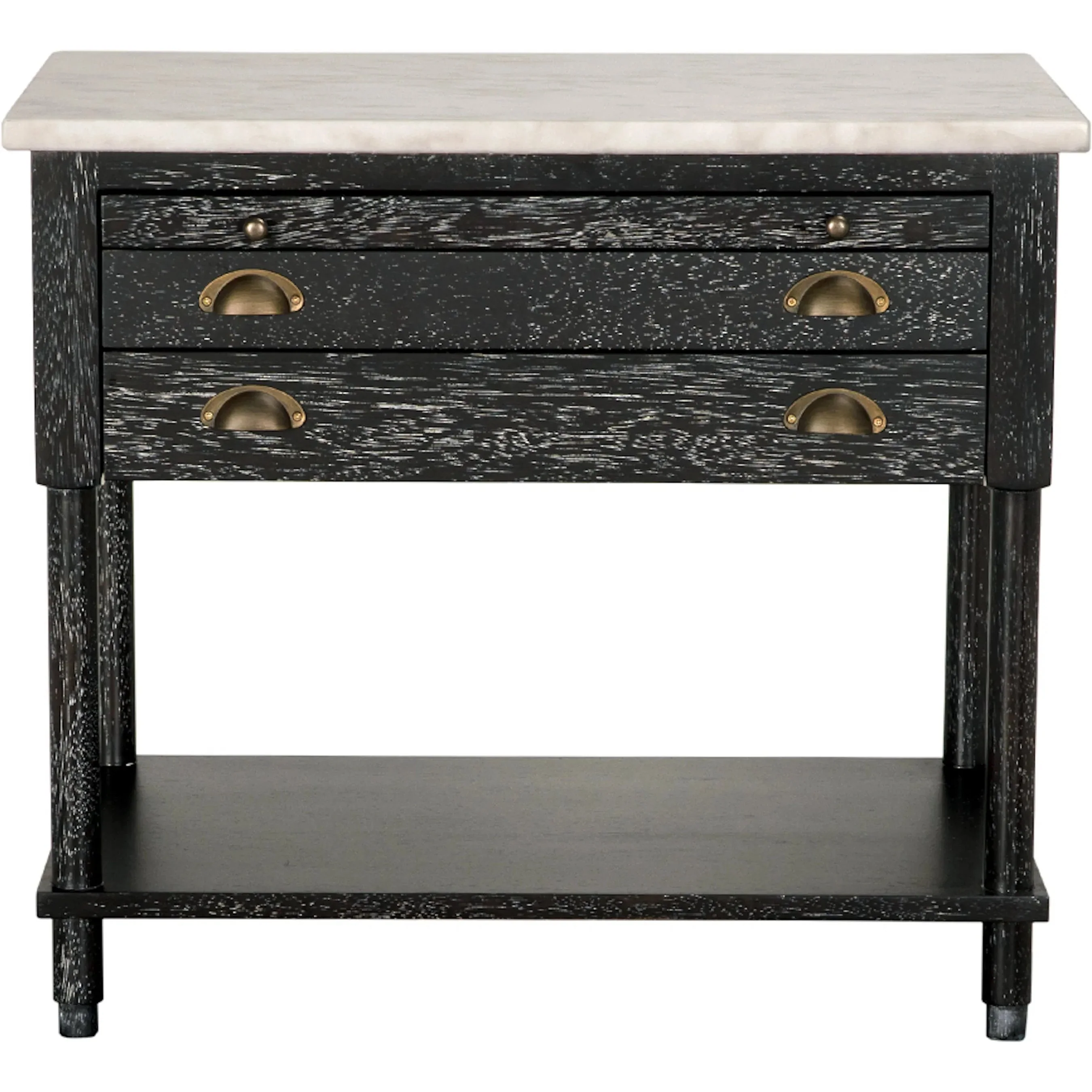 Artemio Side Table with Marble Top - Image 2