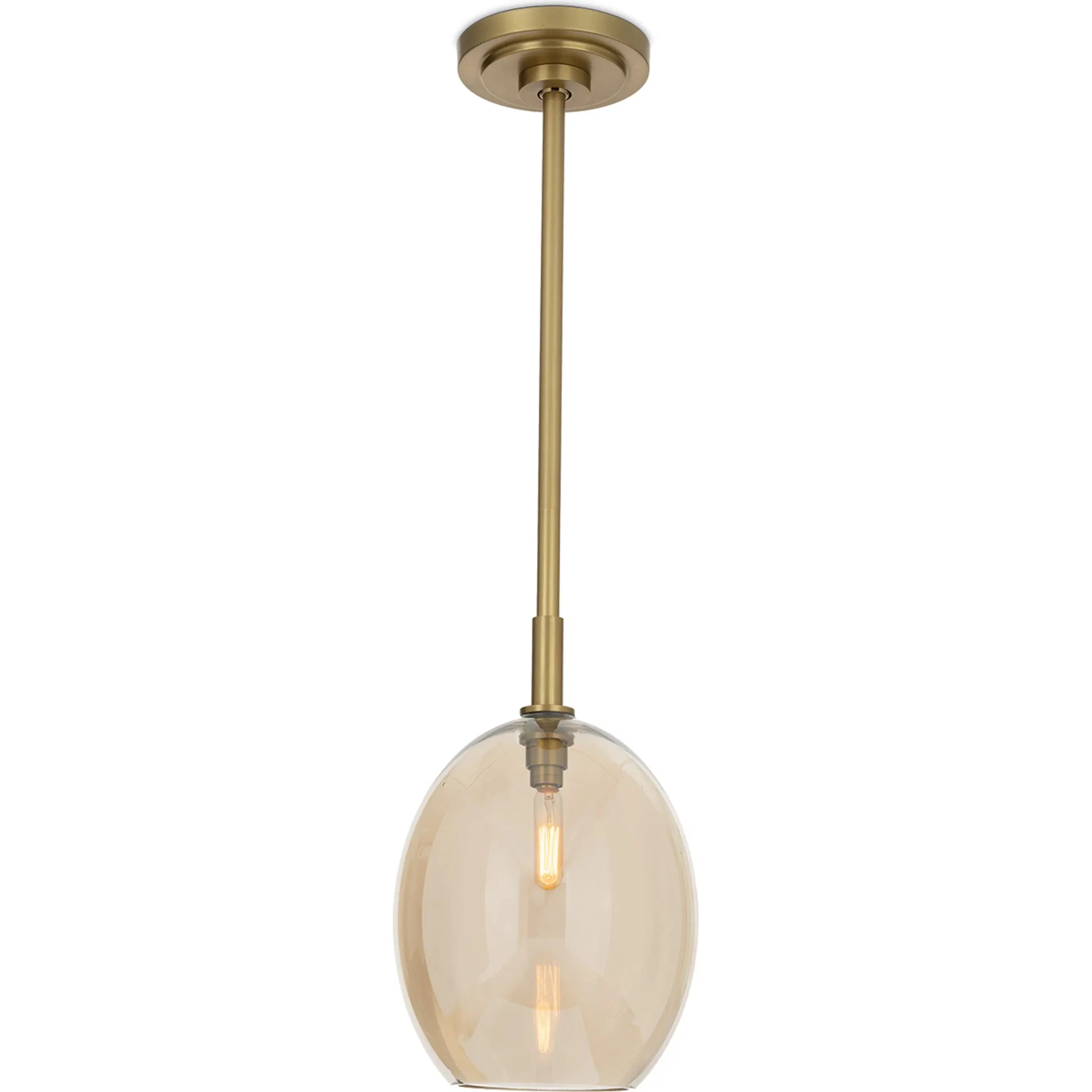 Artemis Single Pendant, Champagne - Image 3