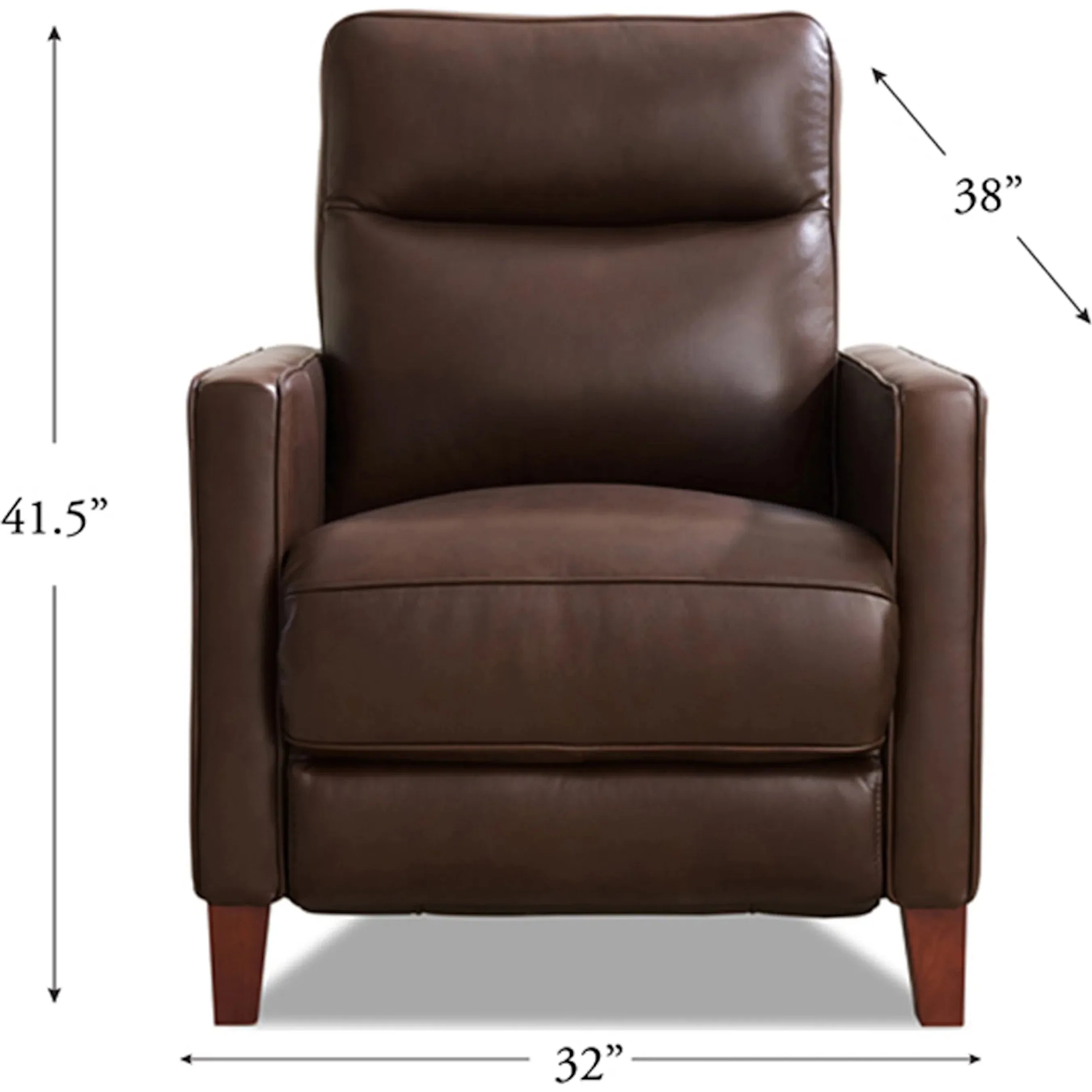 Ashby Zero Gravity Leather Recliner - Image 3