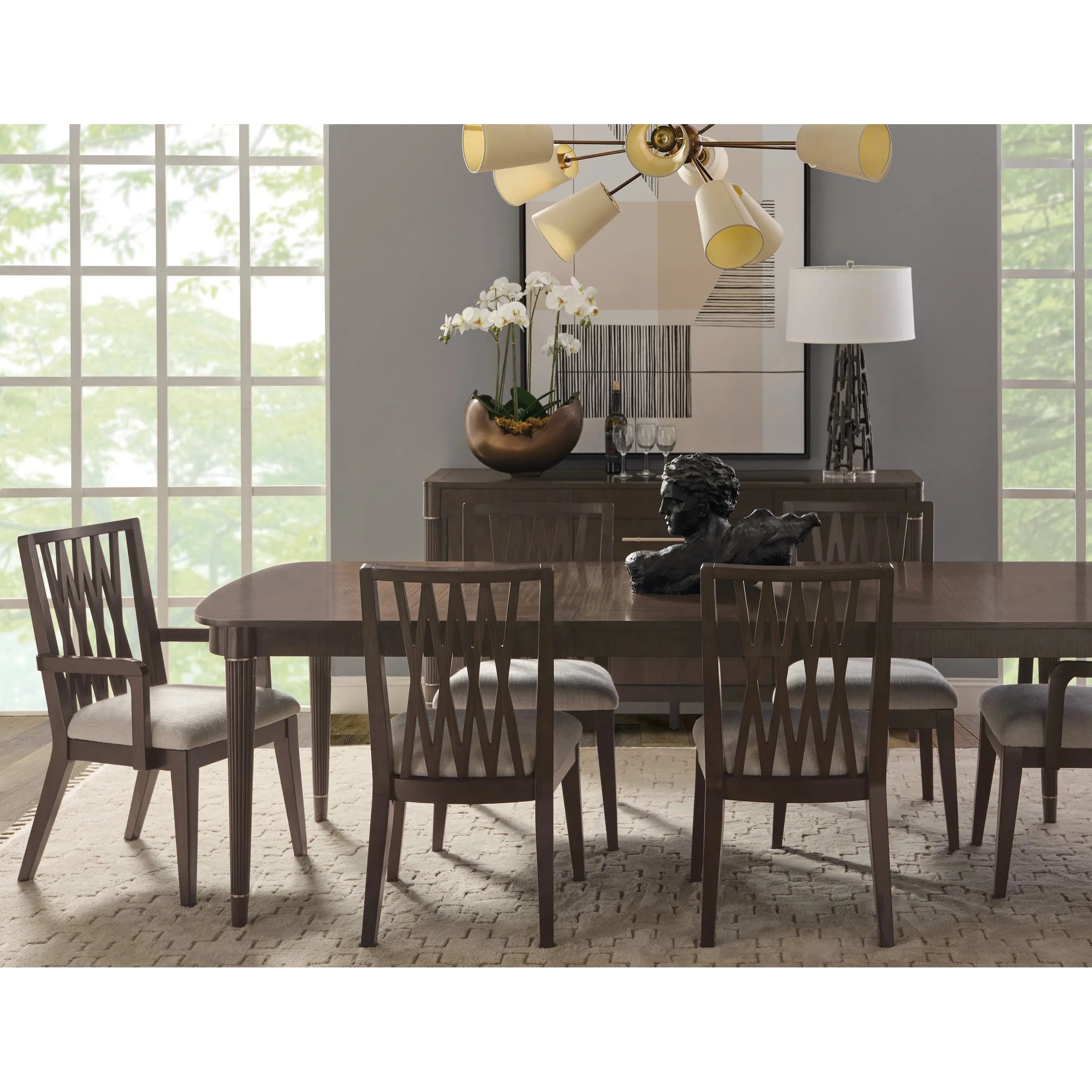 Asher Park Leg Dining Table - Image 8