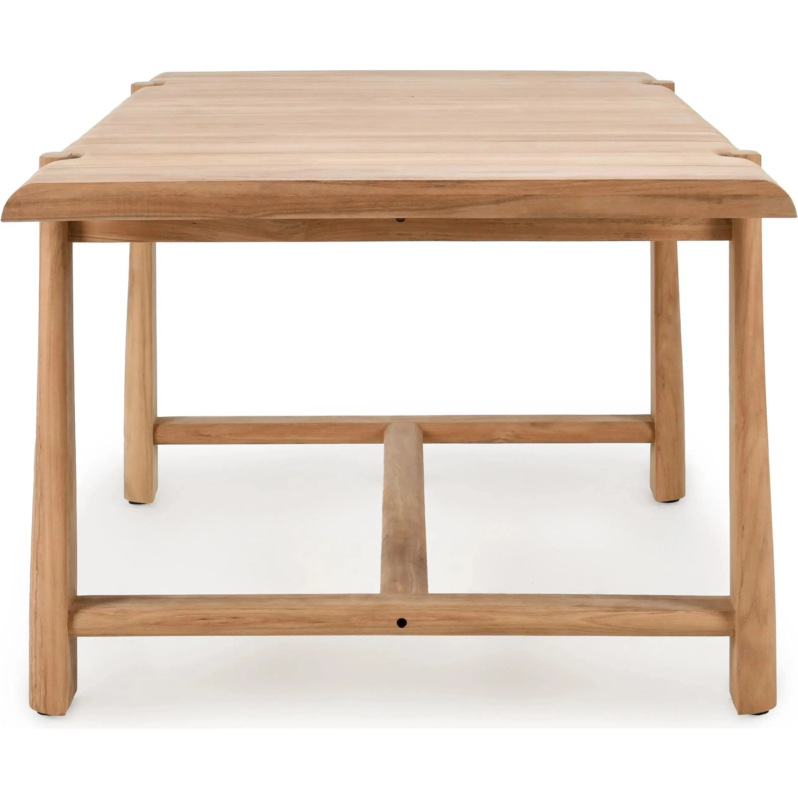Aston 94" Teak Outdoor Dining Table - Image 3