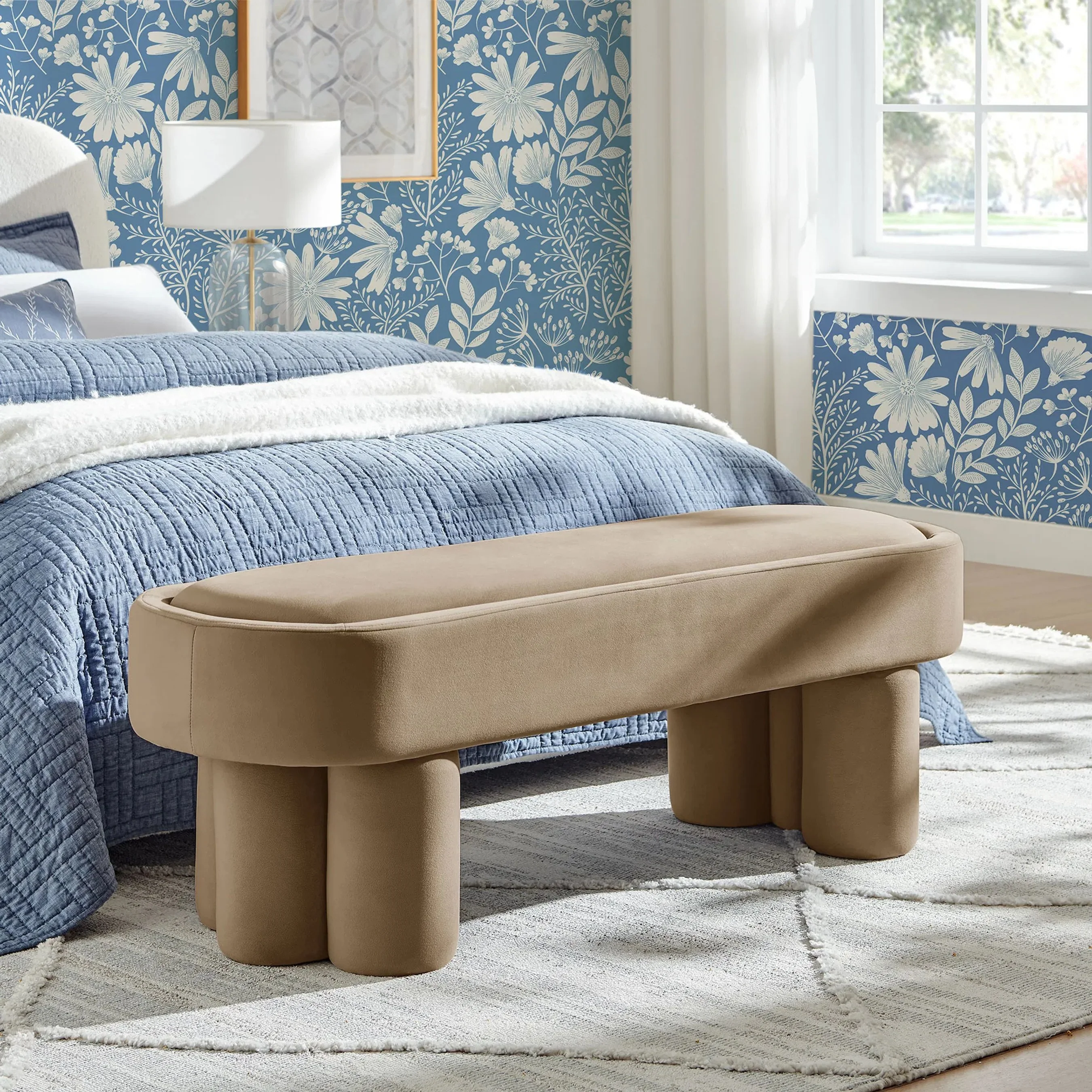 Atchison Oval Accent Bench - Image 12