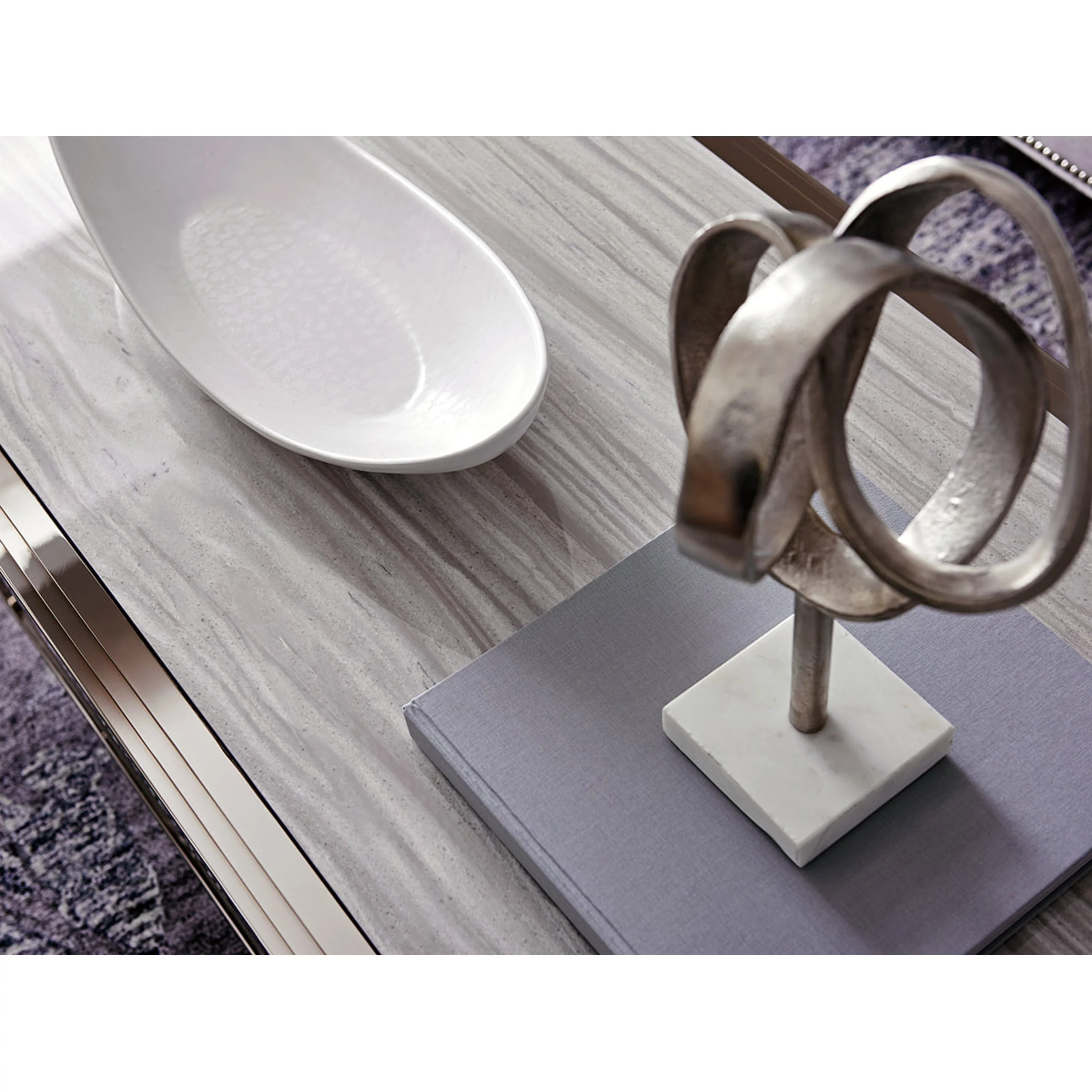 Athene Stainless Cocktail Table - Image 10