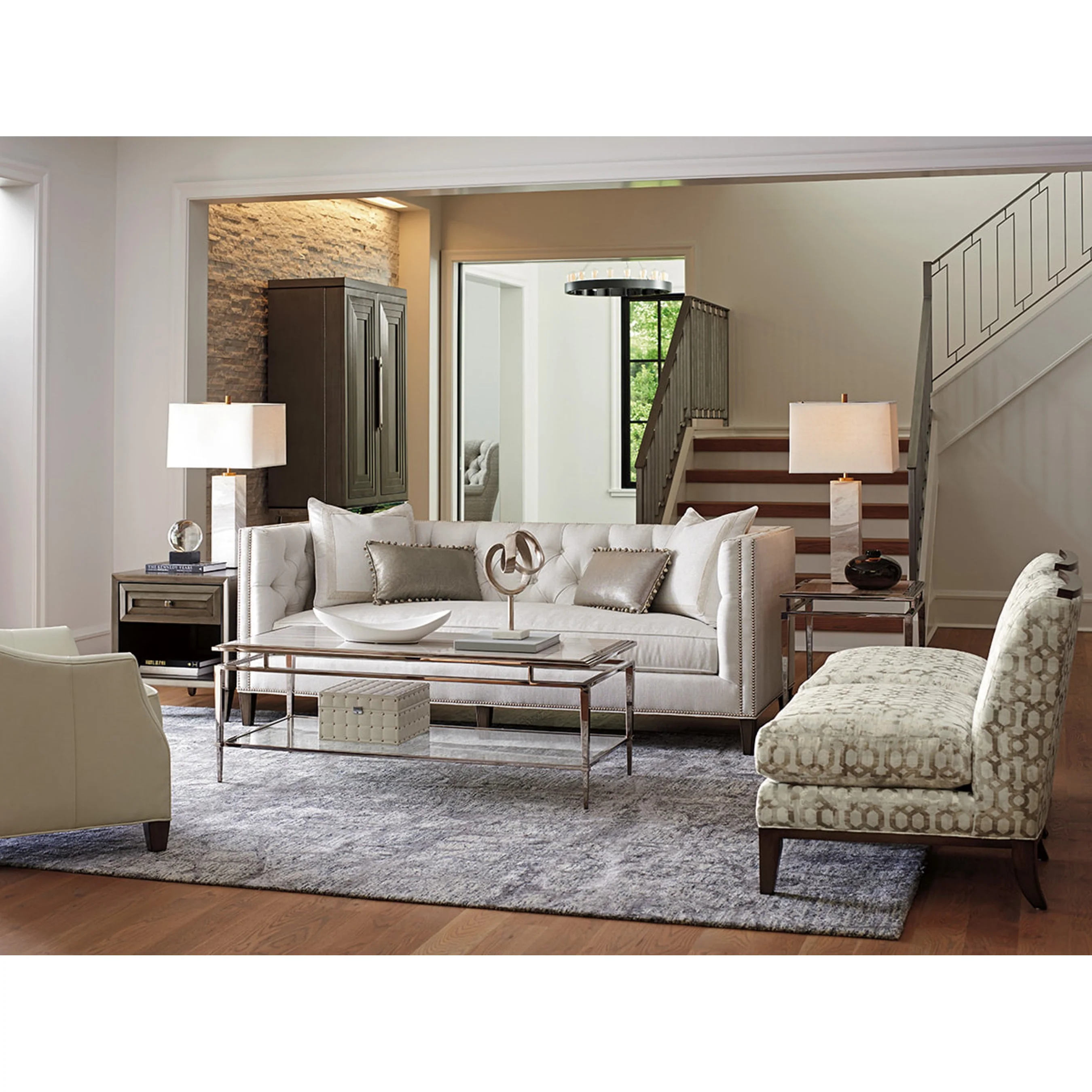 Athene Stainless End Table - Image 7