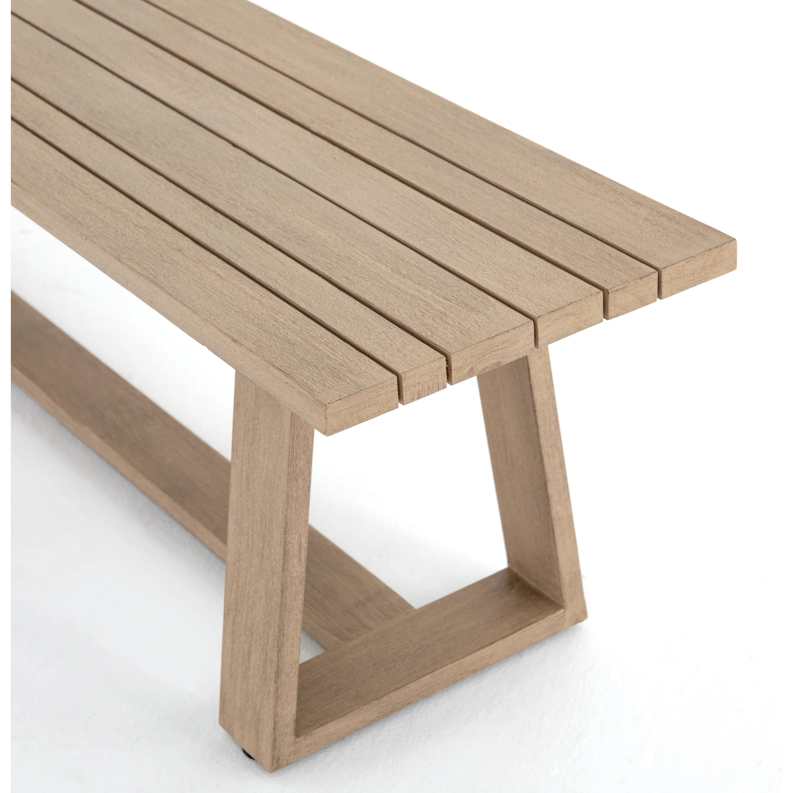 Atherton Outdoor Dining Bench - Image 6