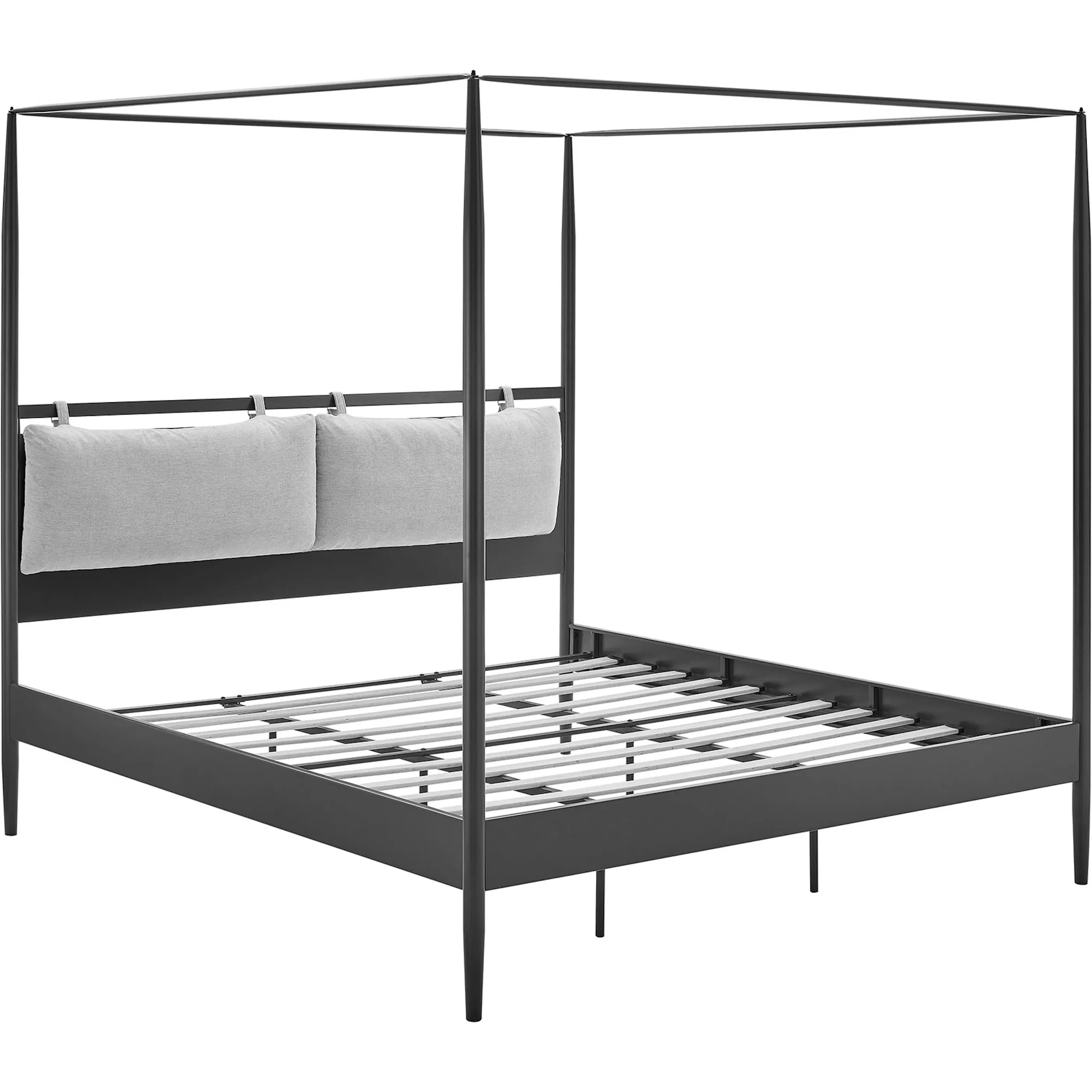 Atlantic 4-Poster Canopy Metal Platform Bed - Image 21