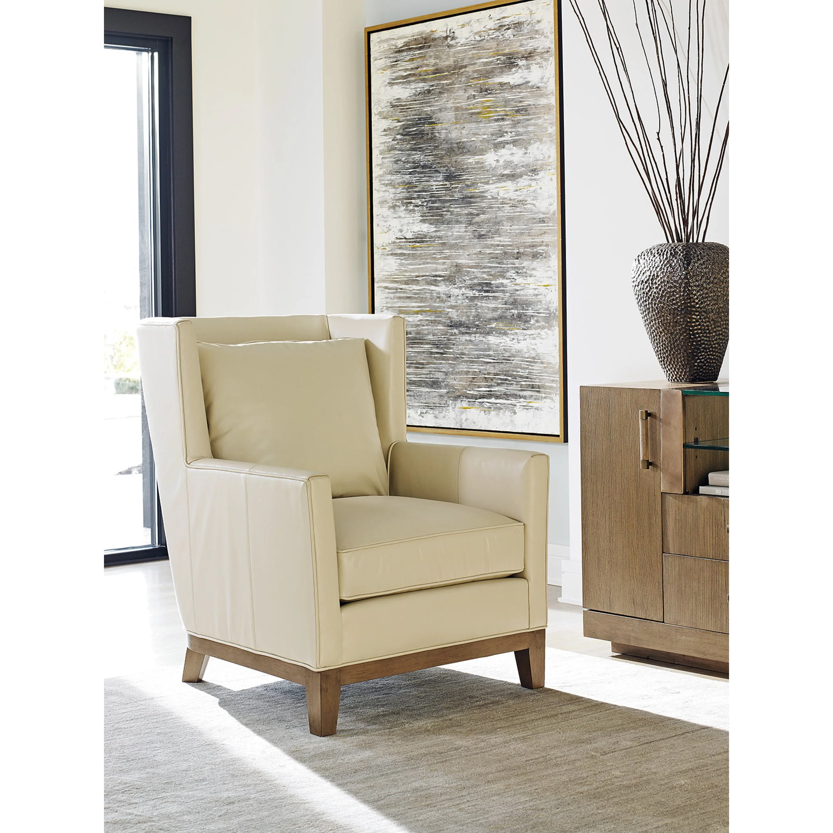 Atlas Leather Chair - Image 3