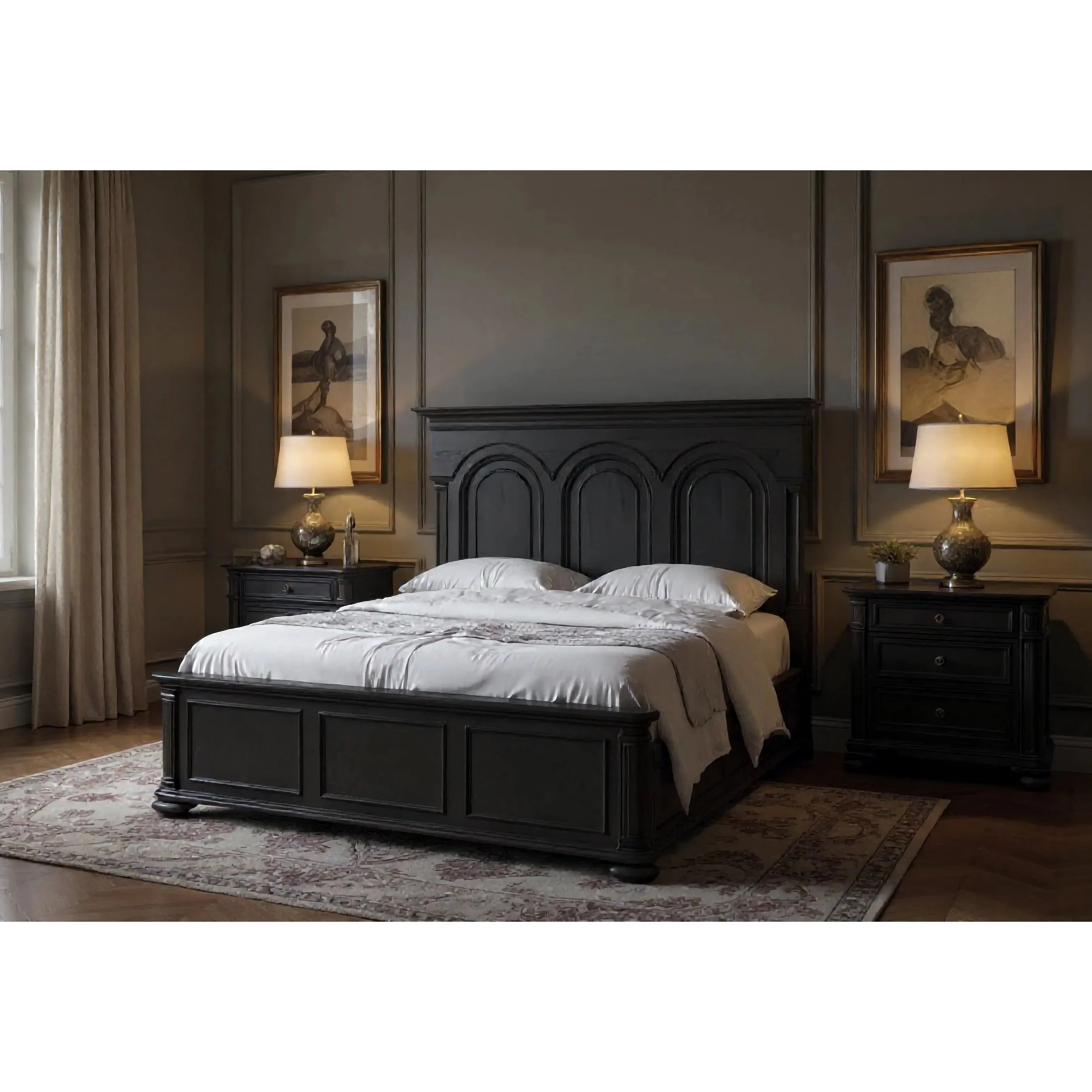 Atrium 3 Drawer Nightstand - Image 6