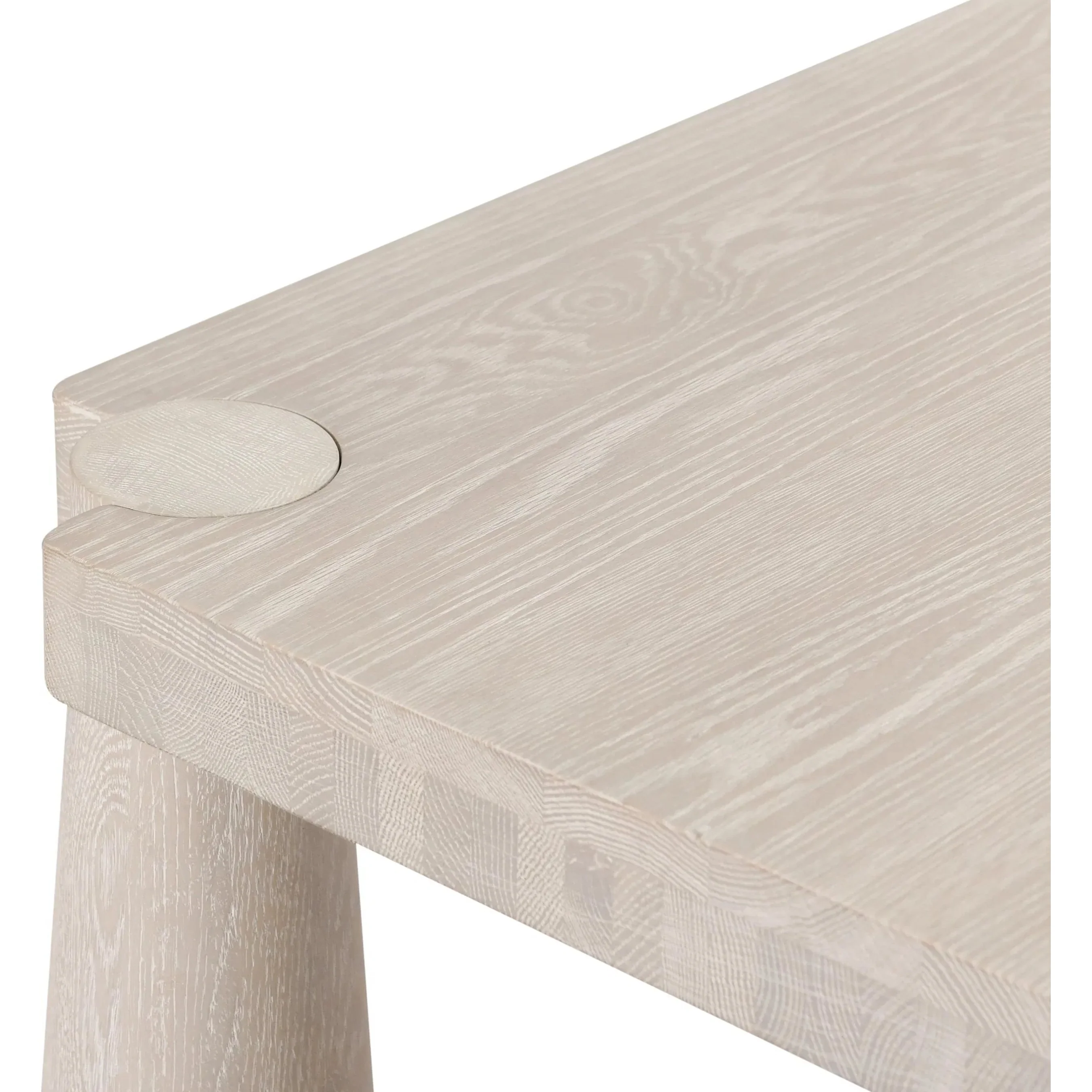 Atrop 102" Oak Wood Dining Table - Image 10