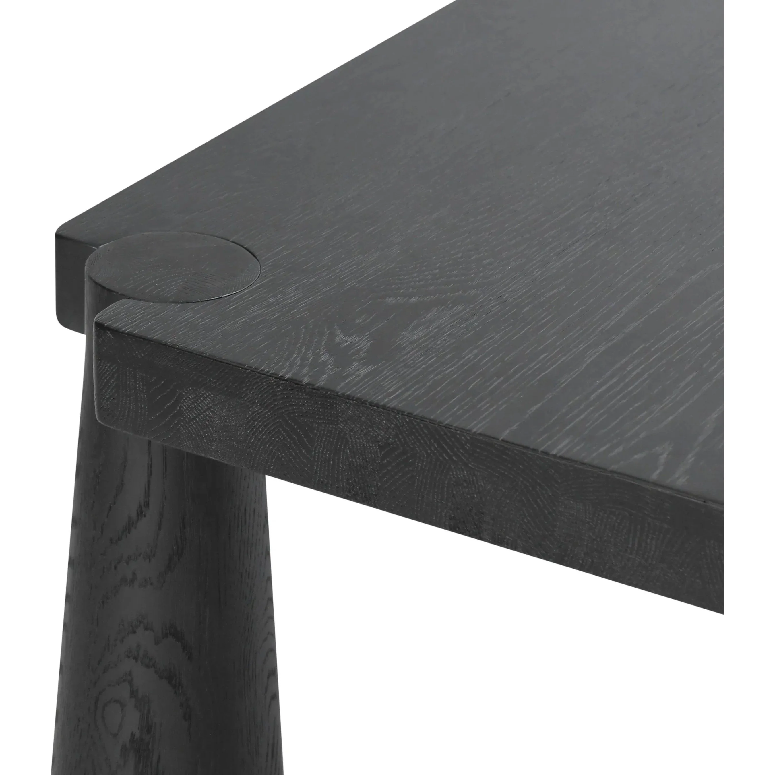 Atrop 102" Oak Wood Dining Table - Image 13