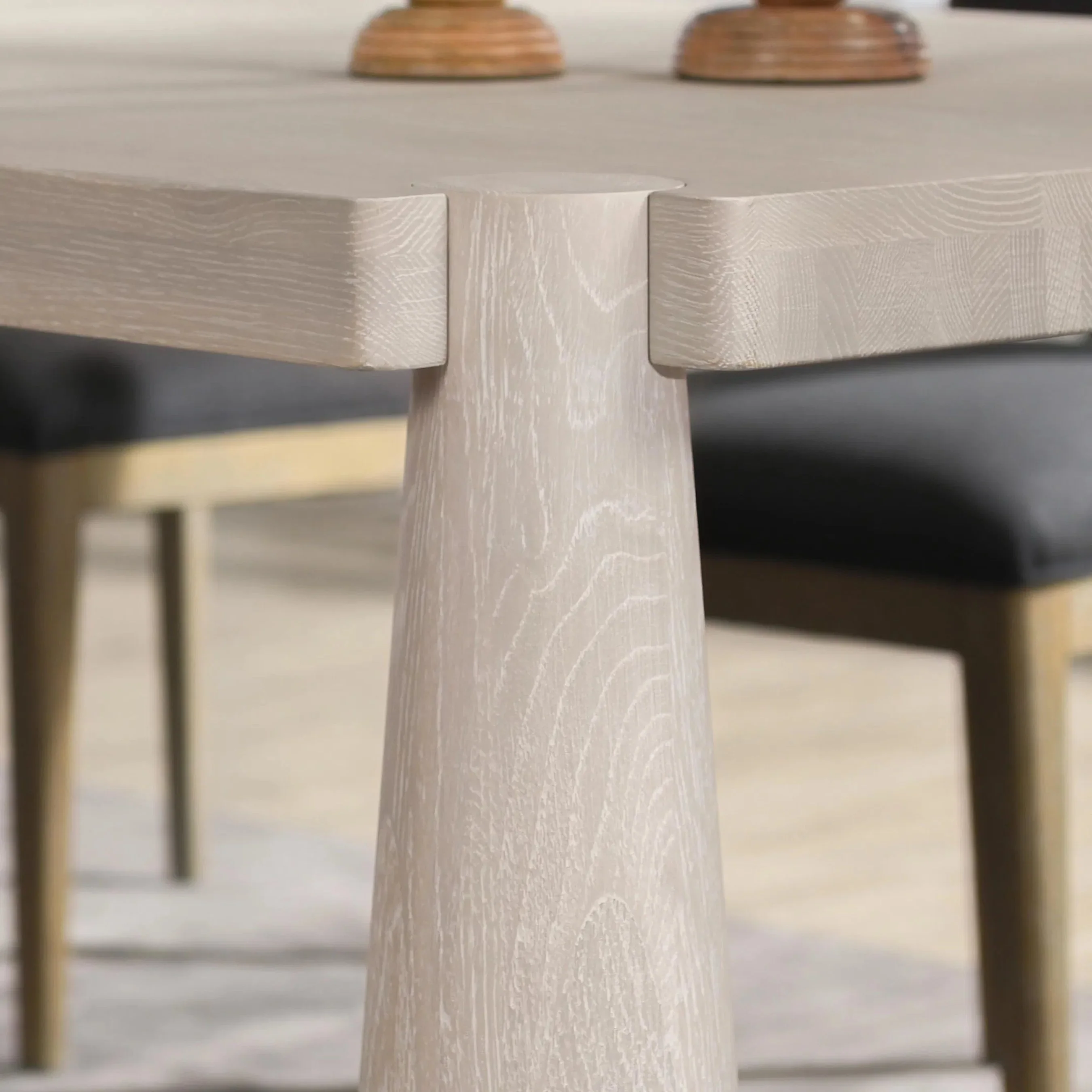 Atrop 102" Oak Wood Dining Table - Image 15