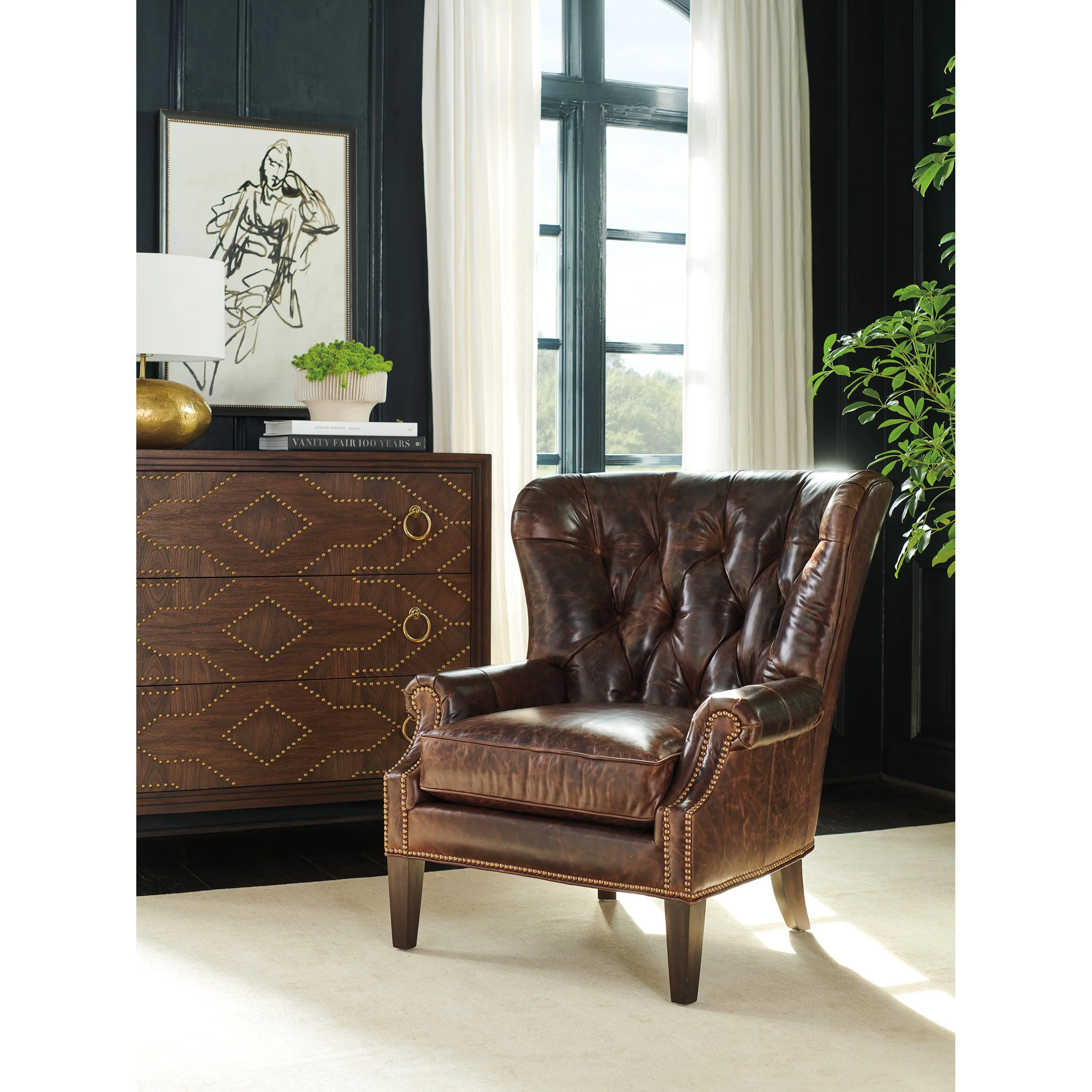 Atwater Leather Chair - Image 3