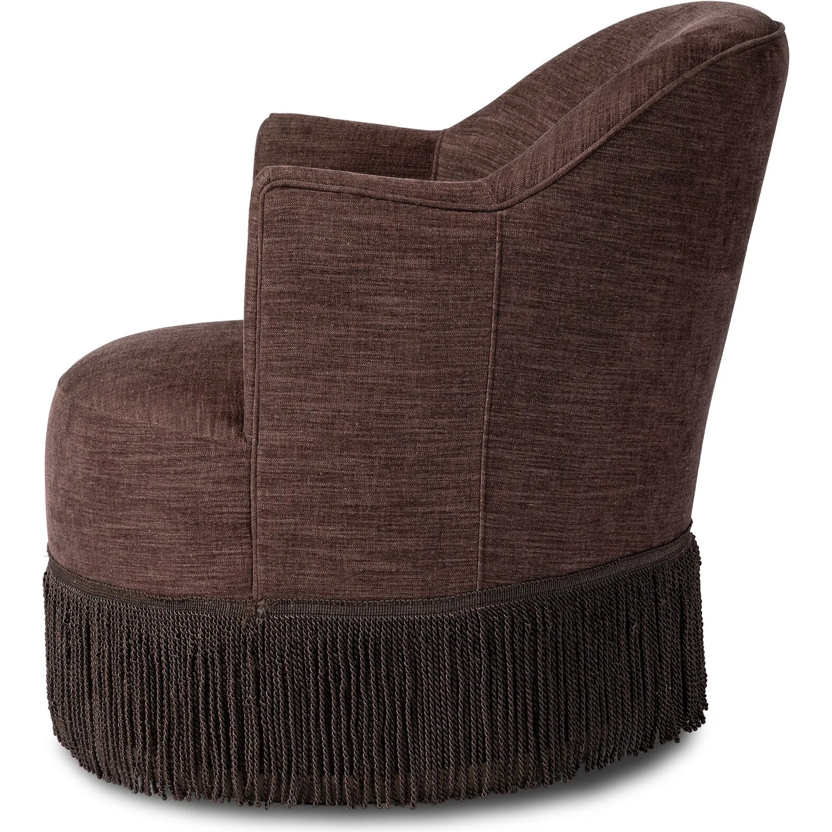 Aurora Fringe Swivel Chair - Image 2