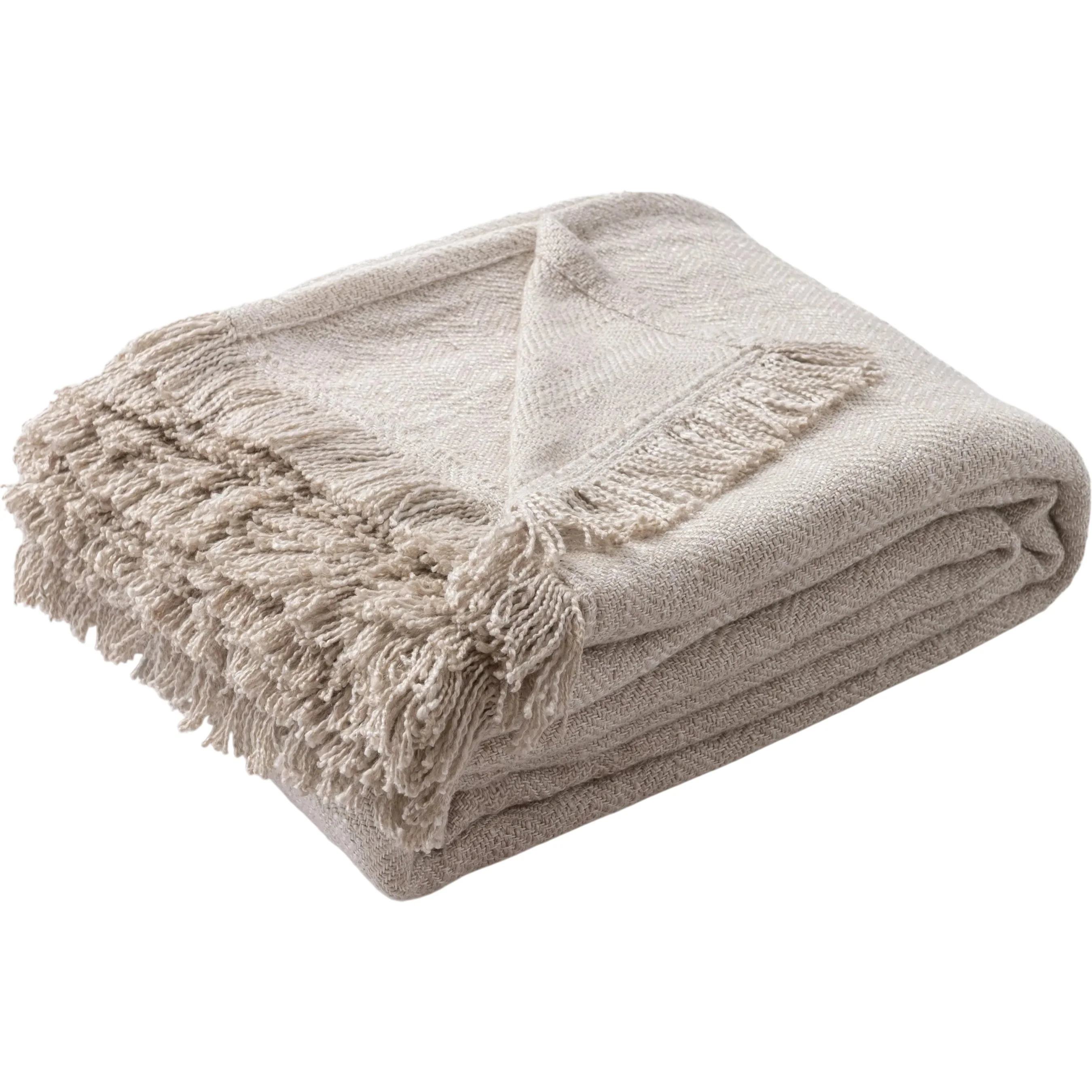 Avani Linen Blend Blanket - Image 2