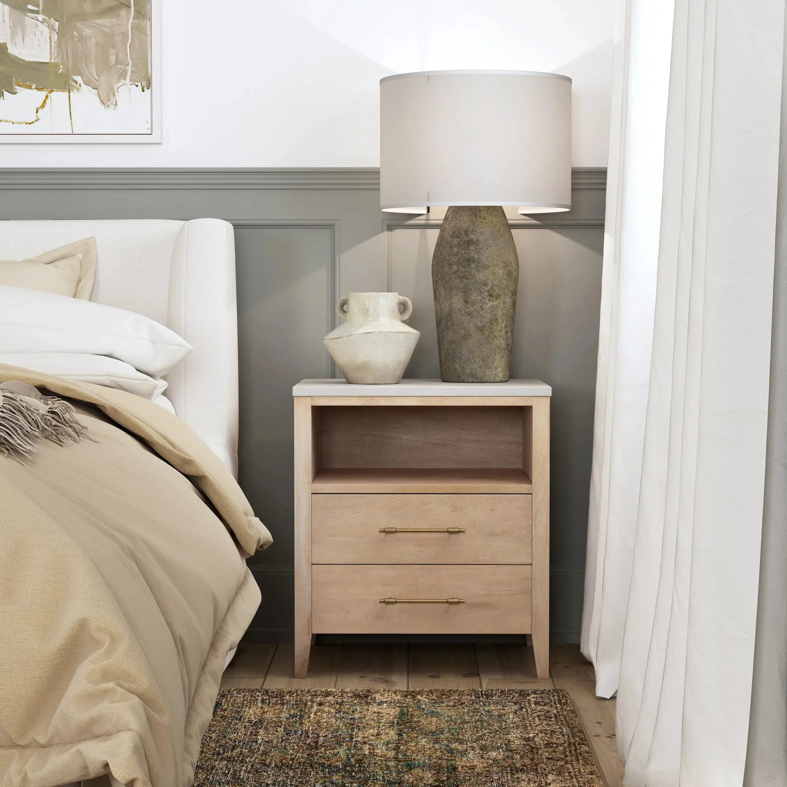 Averly 2-Drawer Nightstand - Image 12