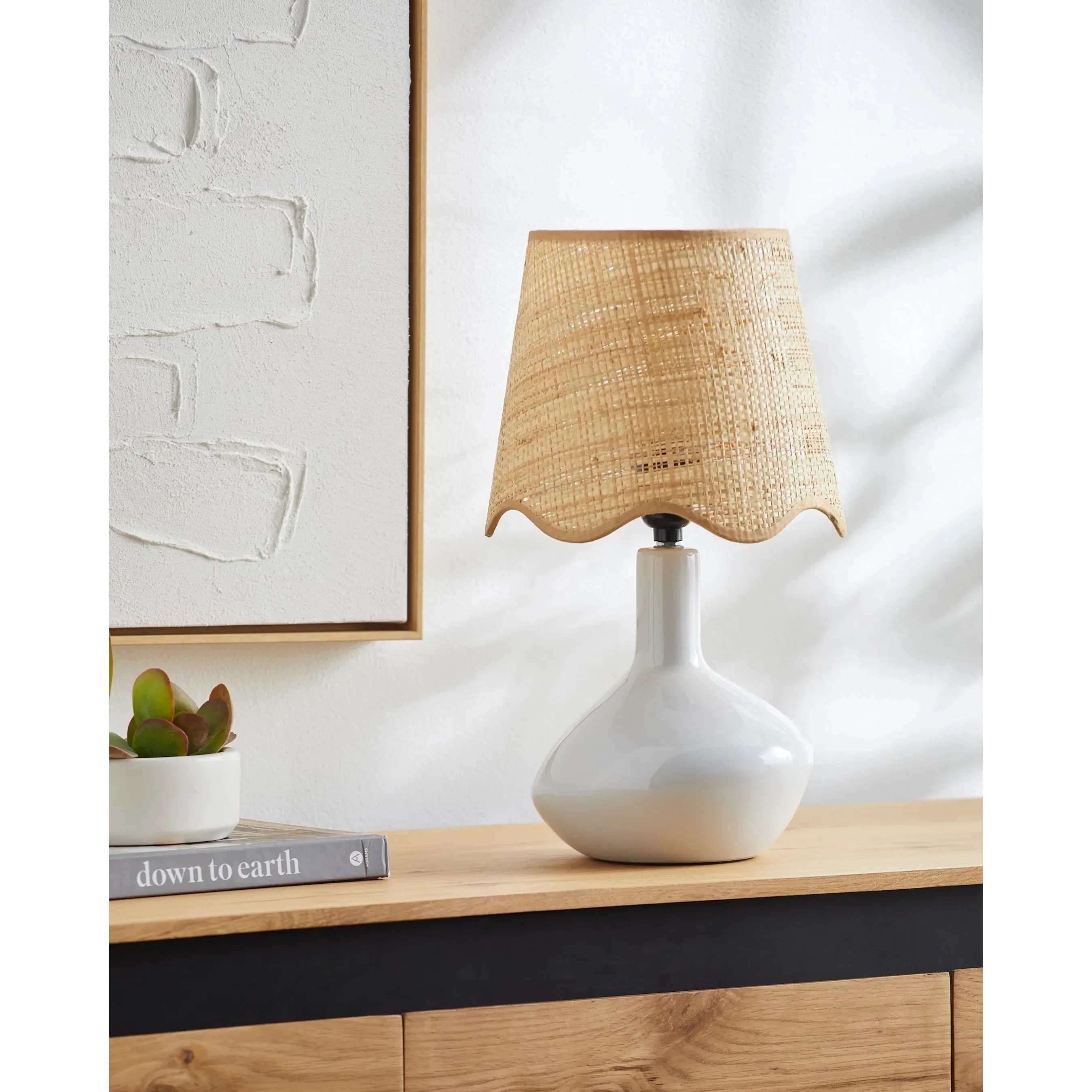 Aviara Table Lamp with Natural Rattan Shade - Image 20