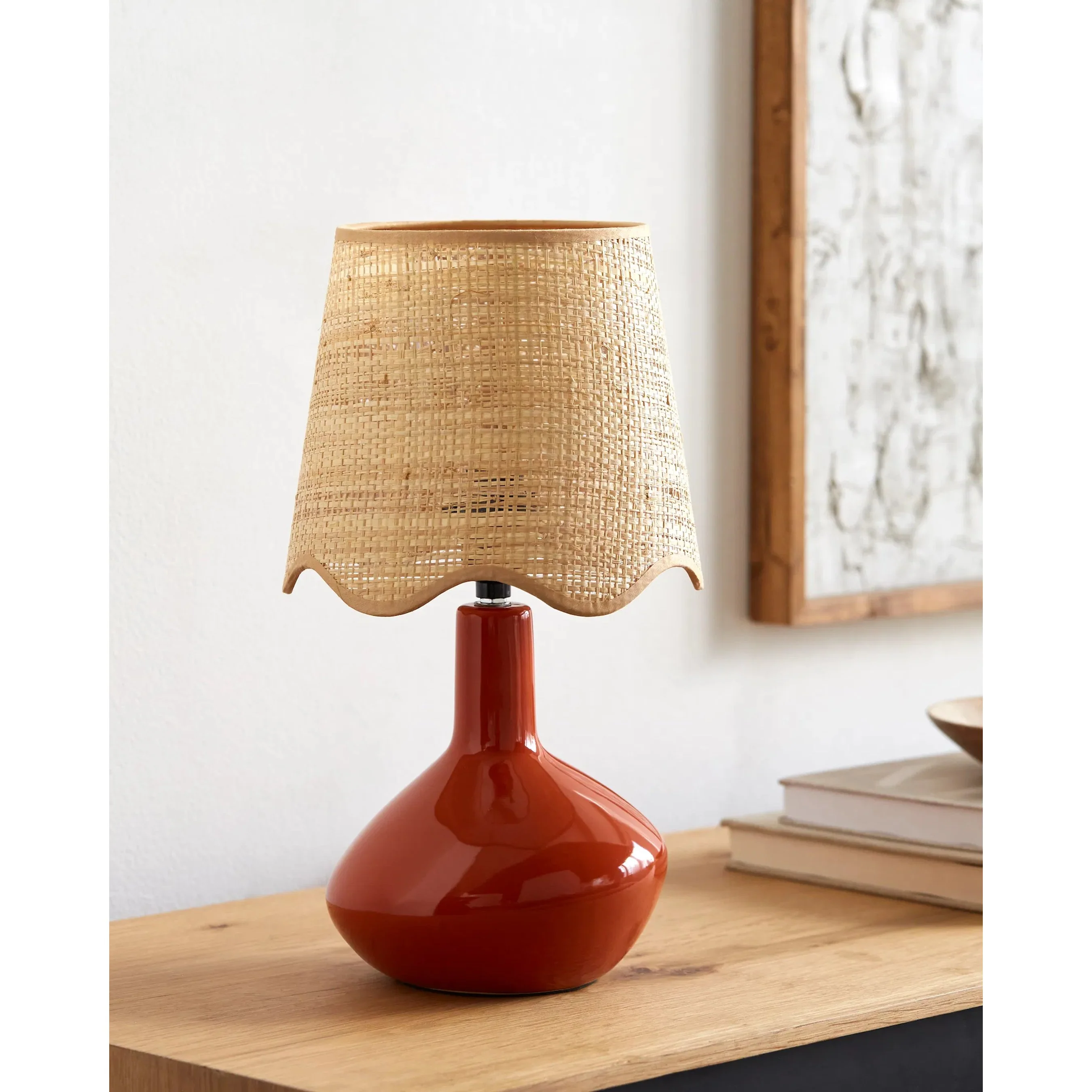 Aviara Table Lamp with Natural Rattan Shade - Image 21