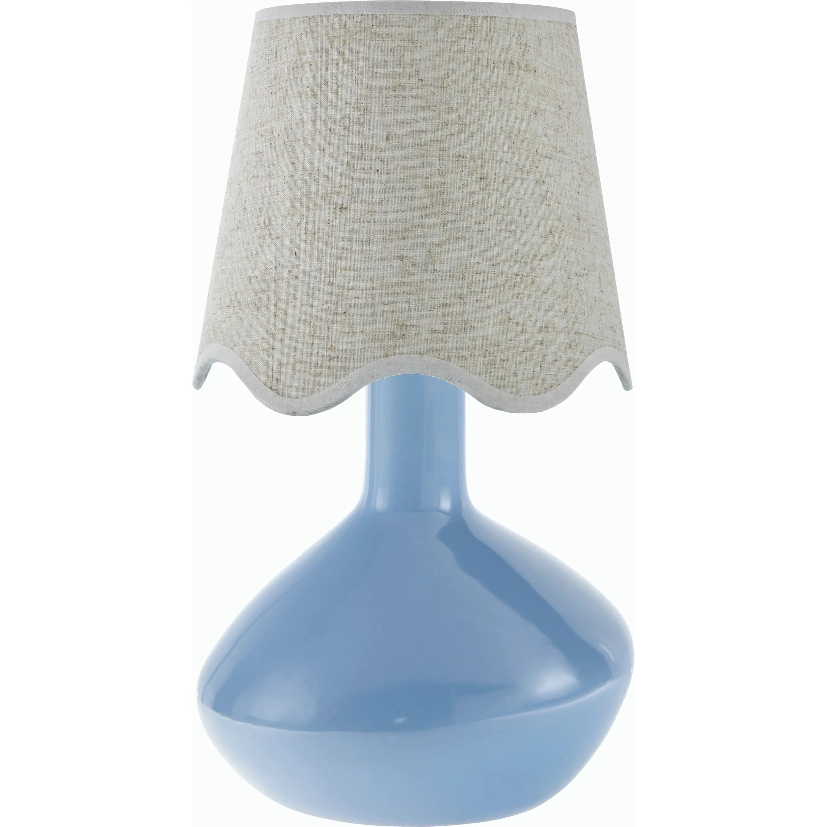 Aviara Table Lamp with White Linen Shade - Image 5