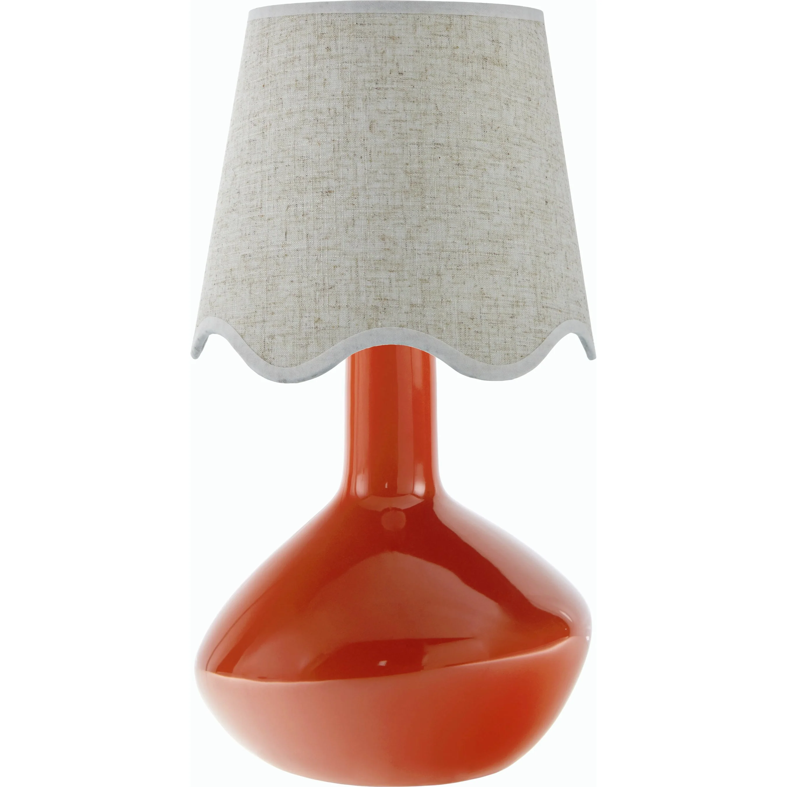 Aviara Table Lamp with White Linen Shade - Image 7