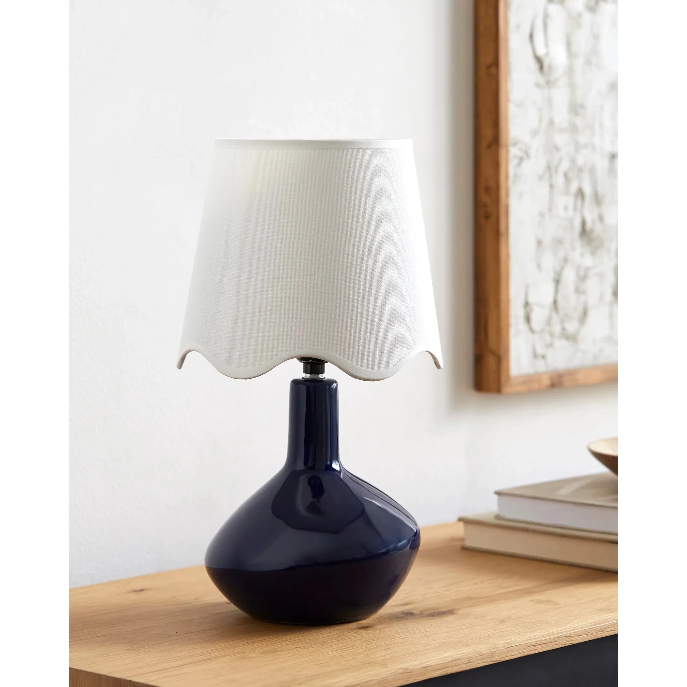 Aviara Table Lamp with White Rattan Shade - Image 16